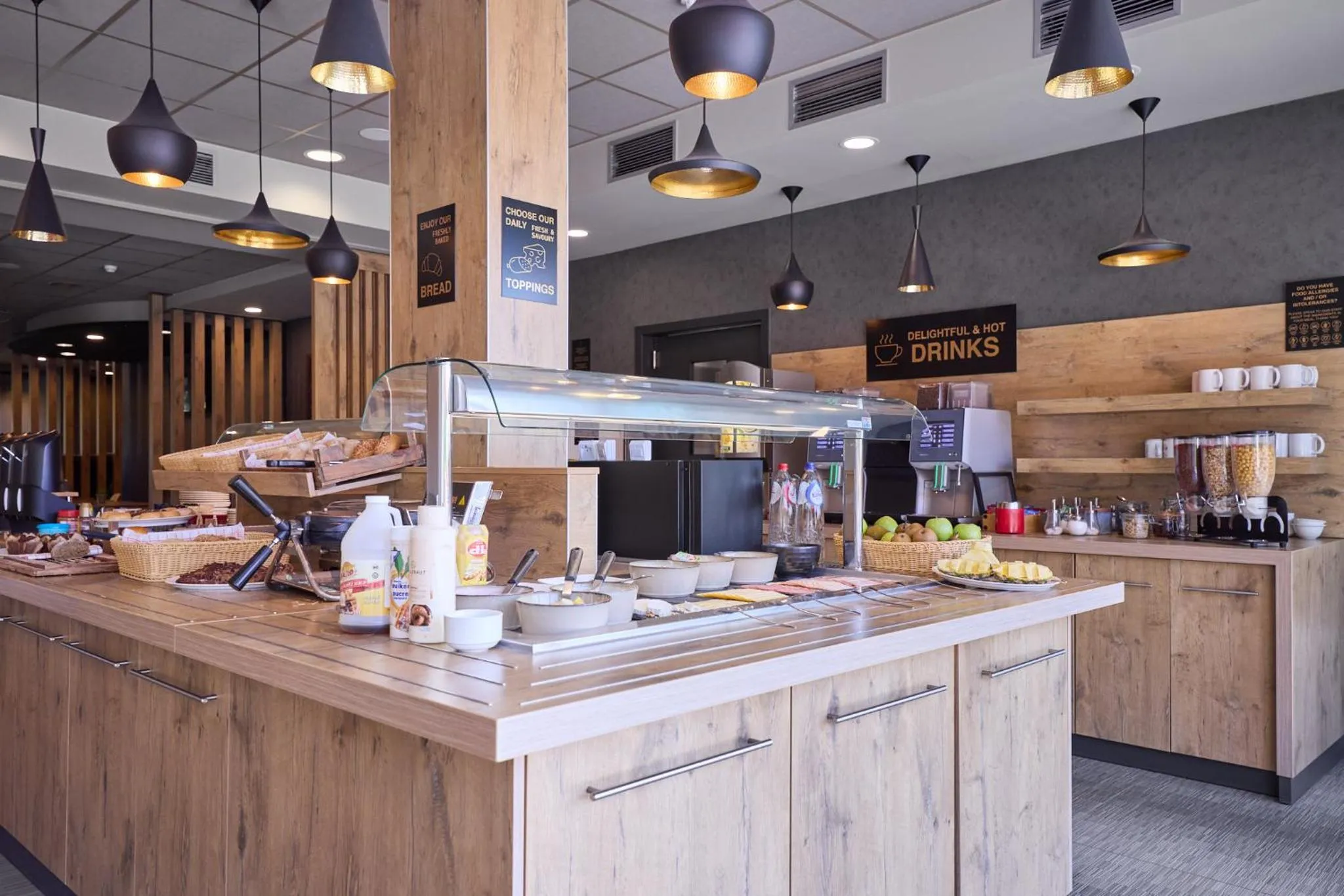 Breakfast in ibis De Haan