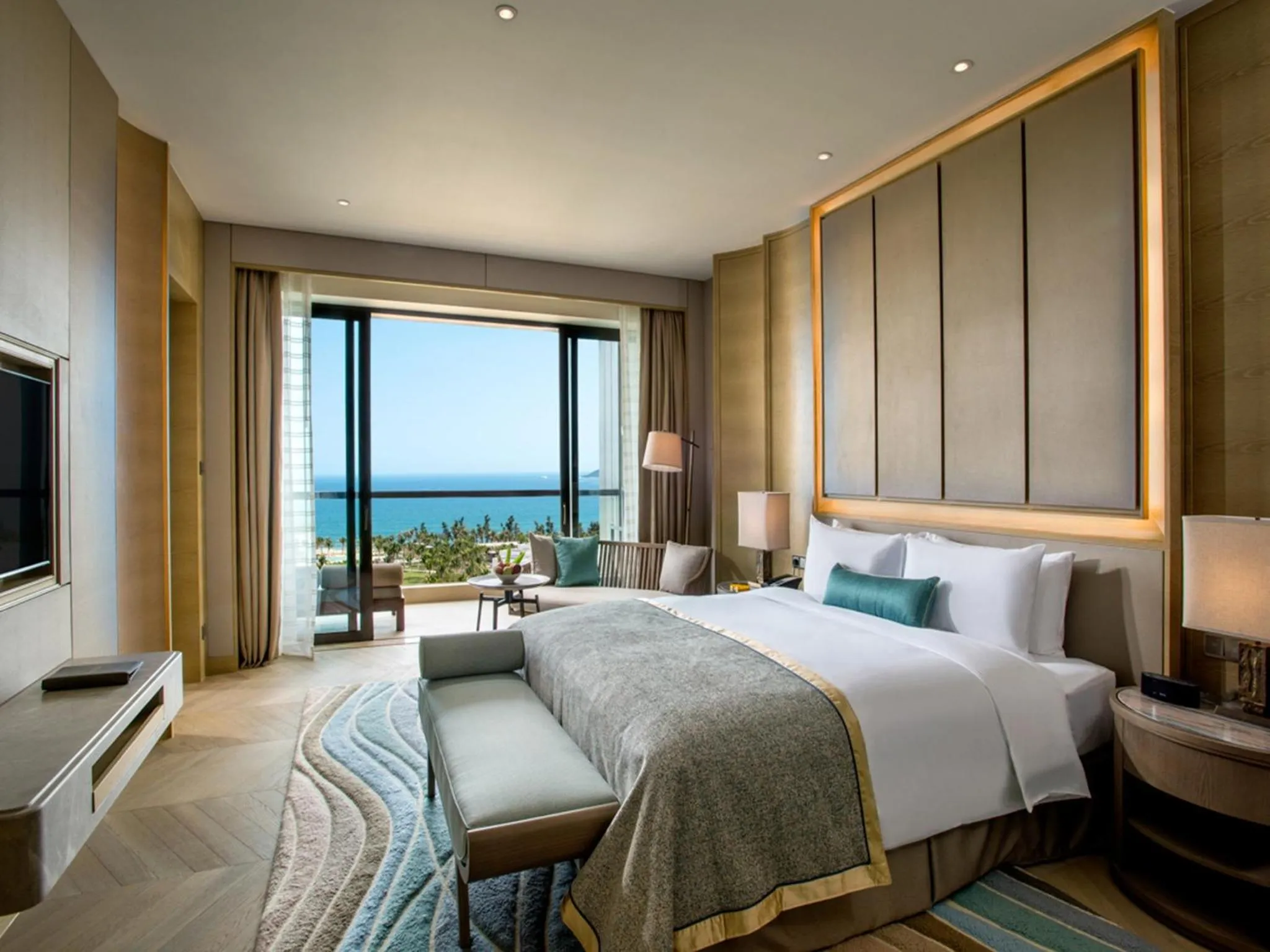 Bedroom, Bed in Sofitel Sanya Leeman Resort