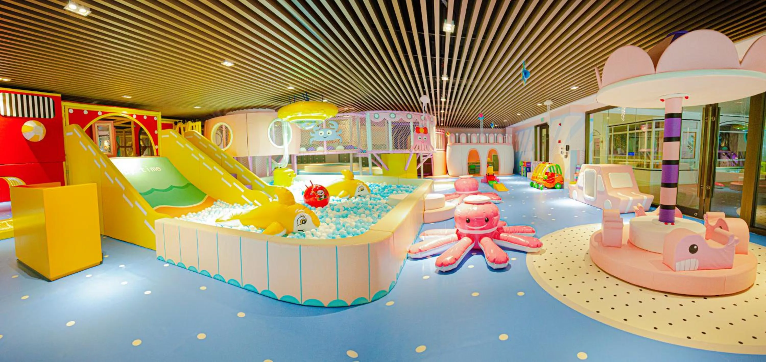 Children play ground in Sofitel Sanya Leeman Resort