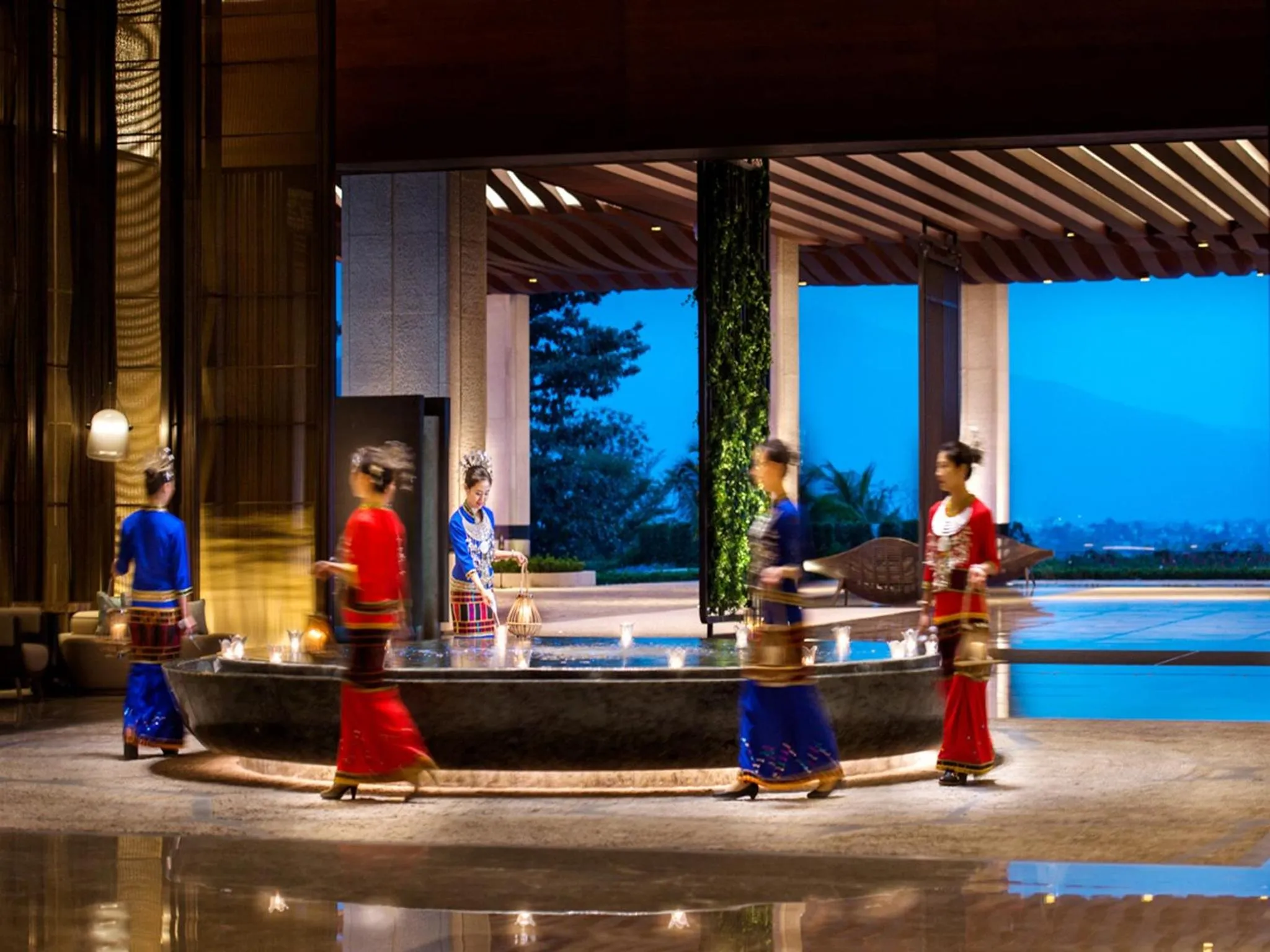 Lobby or reception in Sofitel Sanya Leeman Resort