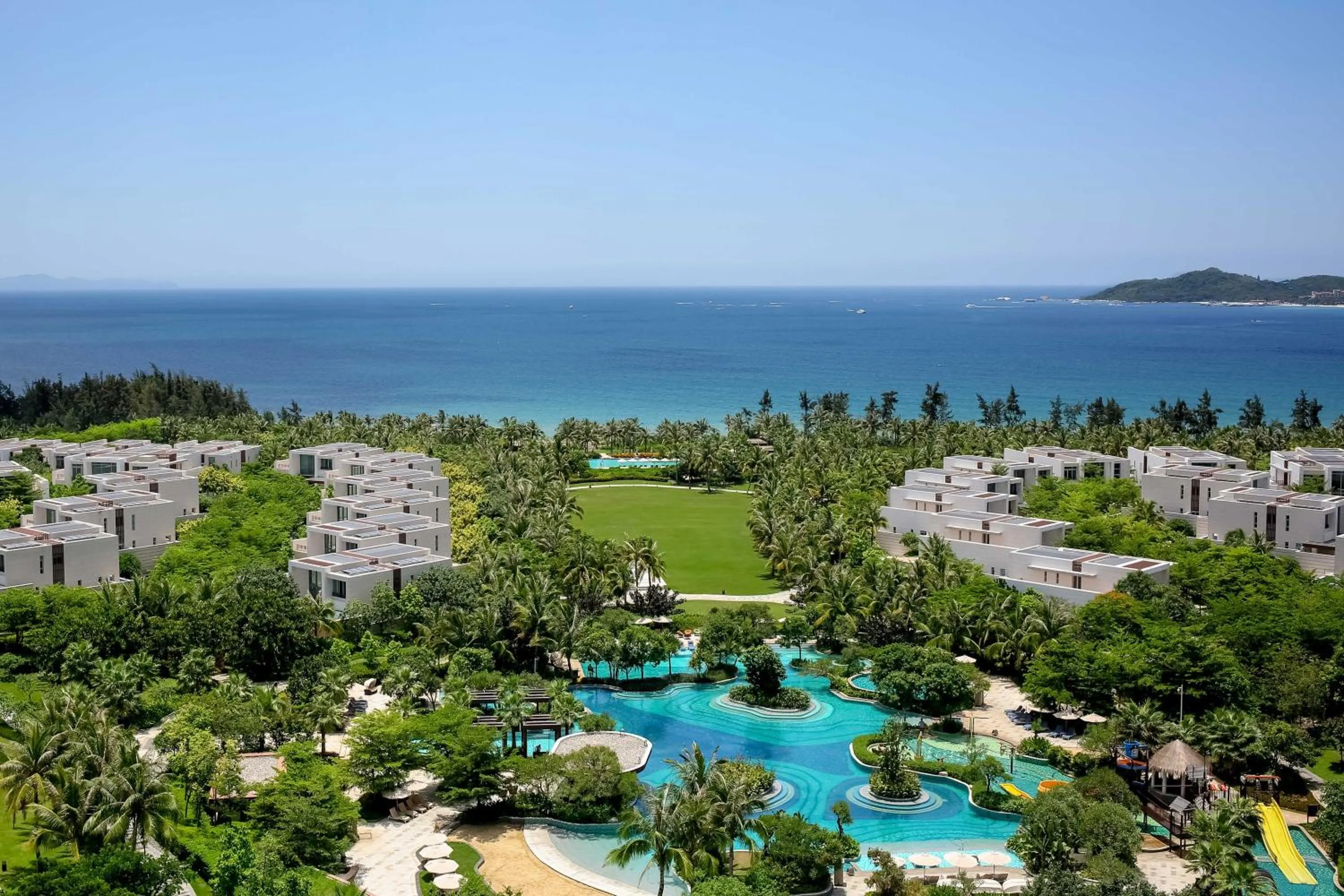 Bird's eye view in Sofitel Sanya Leeman Resort