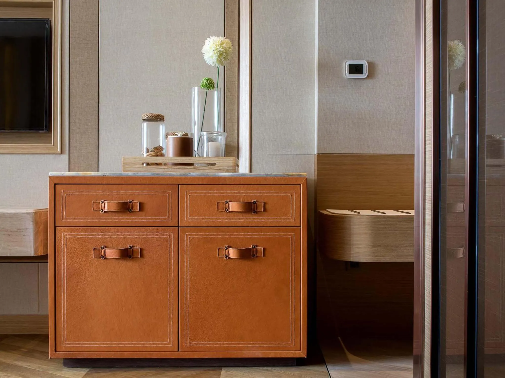 Decorative detail in Sofitel Sanya Leeman Resort