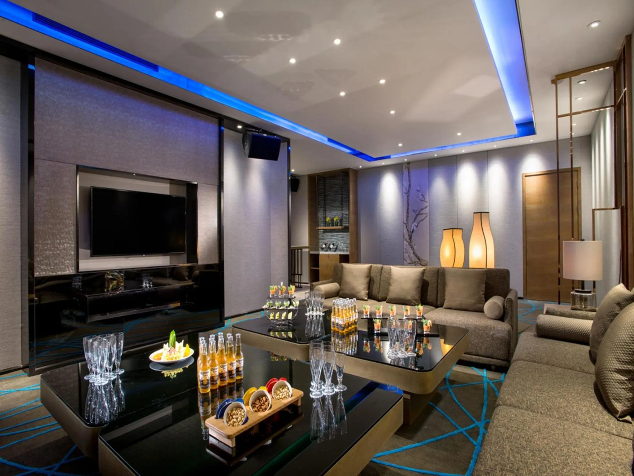 Living room in Sofitel Sanya Leeman Resort