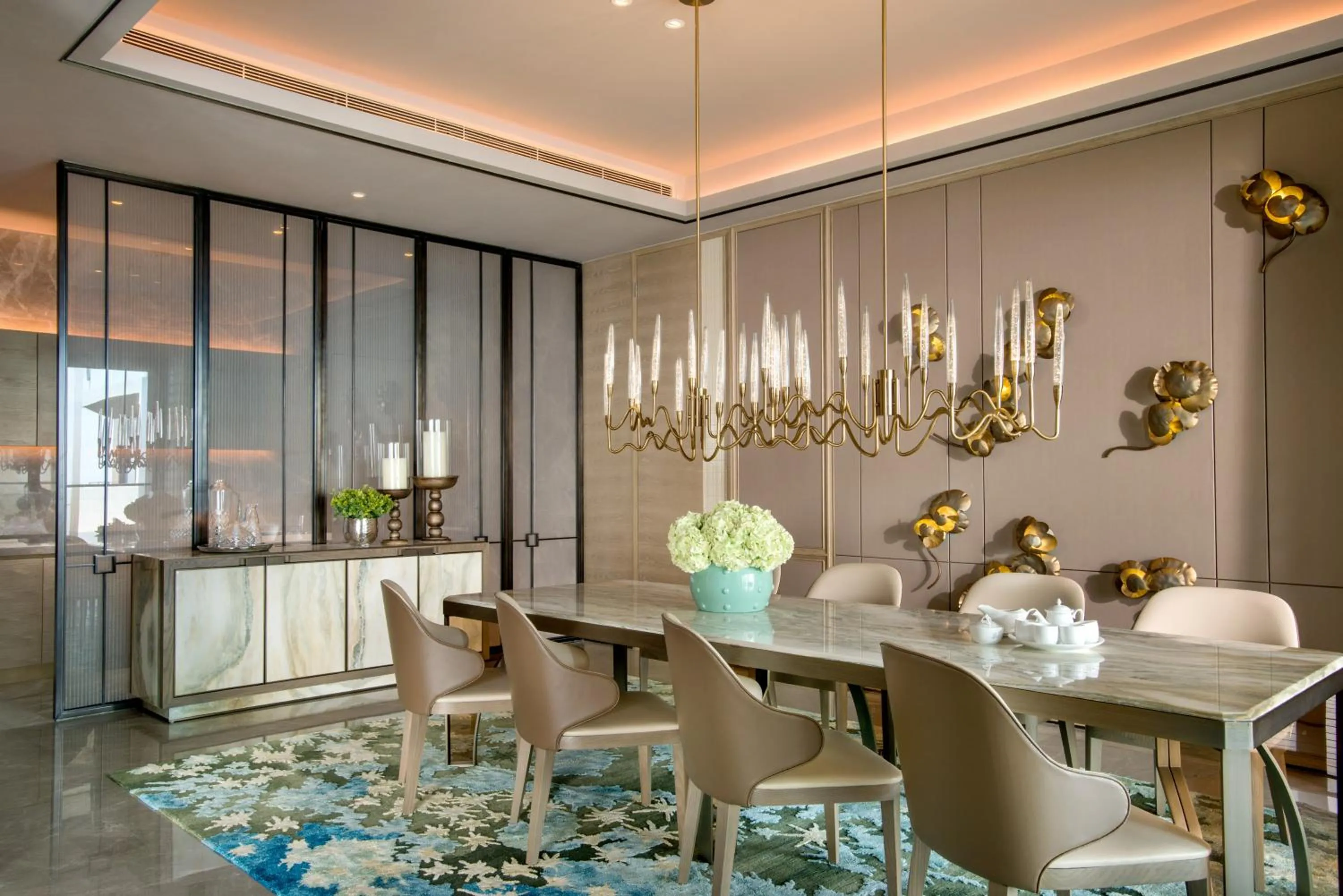 Living room in Sofitel Sanya Leeman Resort