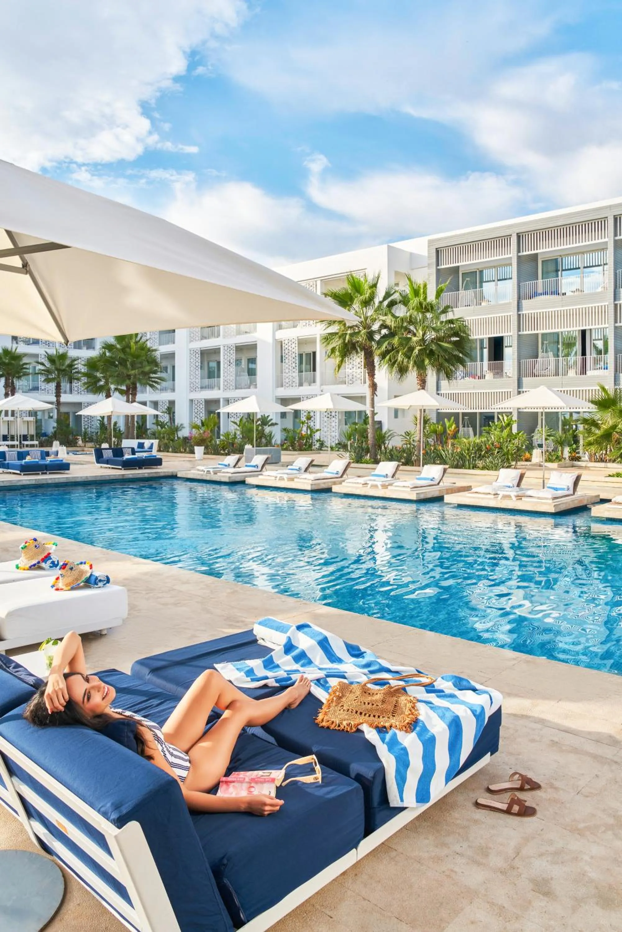 Pool view in Sofitel Tamuda Bay Beach And Spa