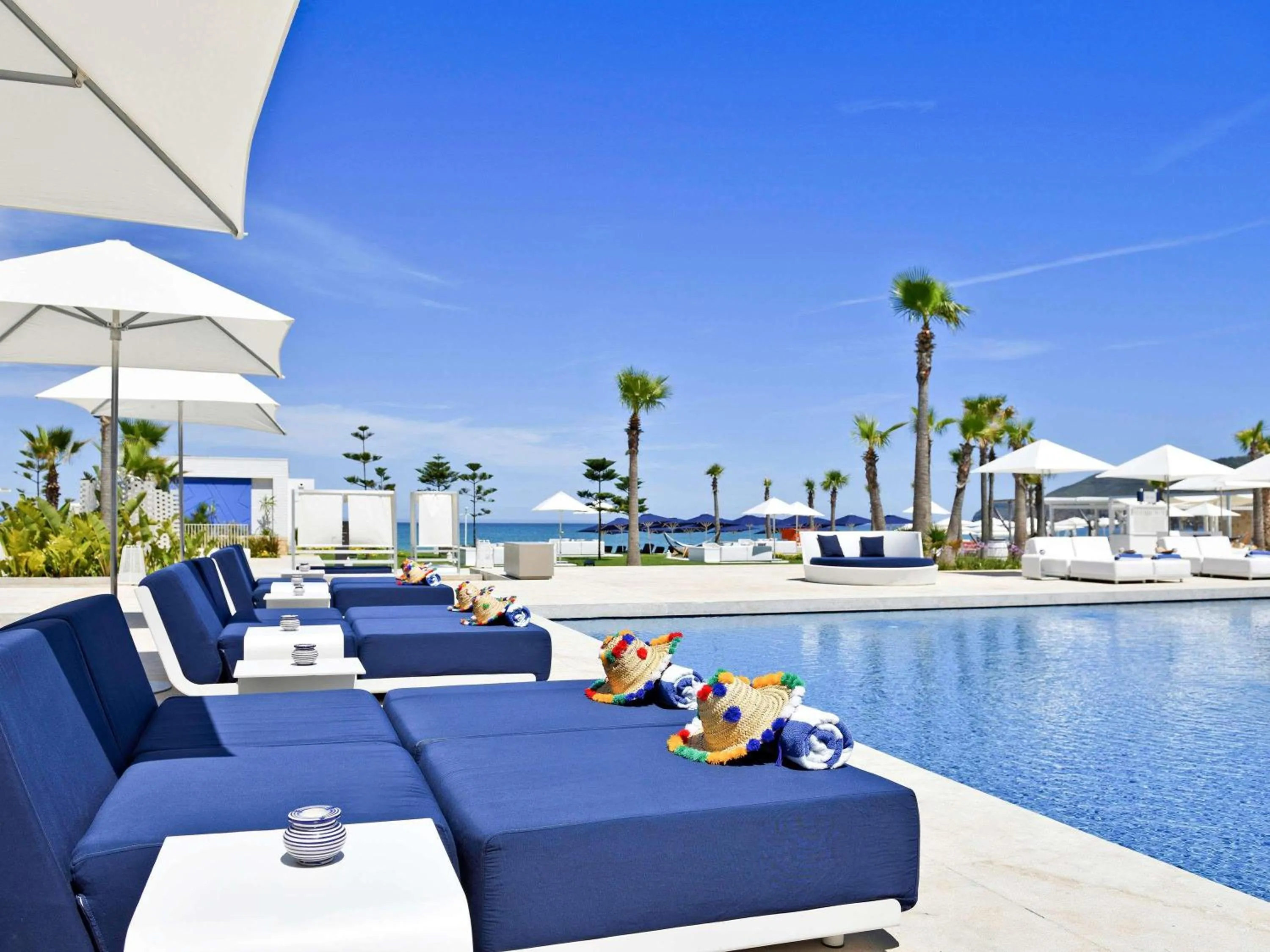 Pool view in Sofitel Tamuda Bay Beach And Spa