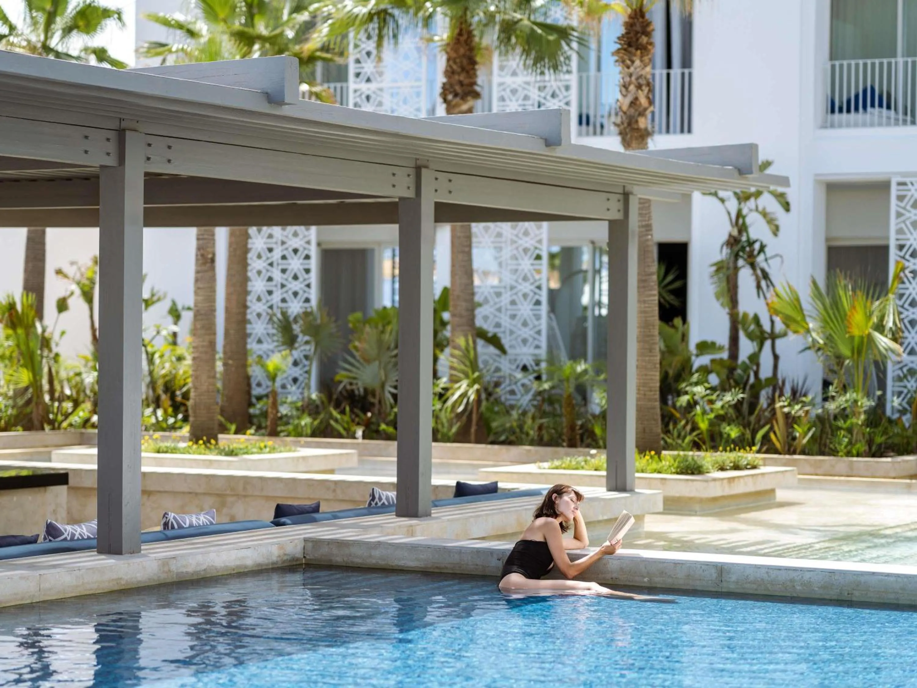 Pool view in Sofitel Tamuda Bay Beach And Spa