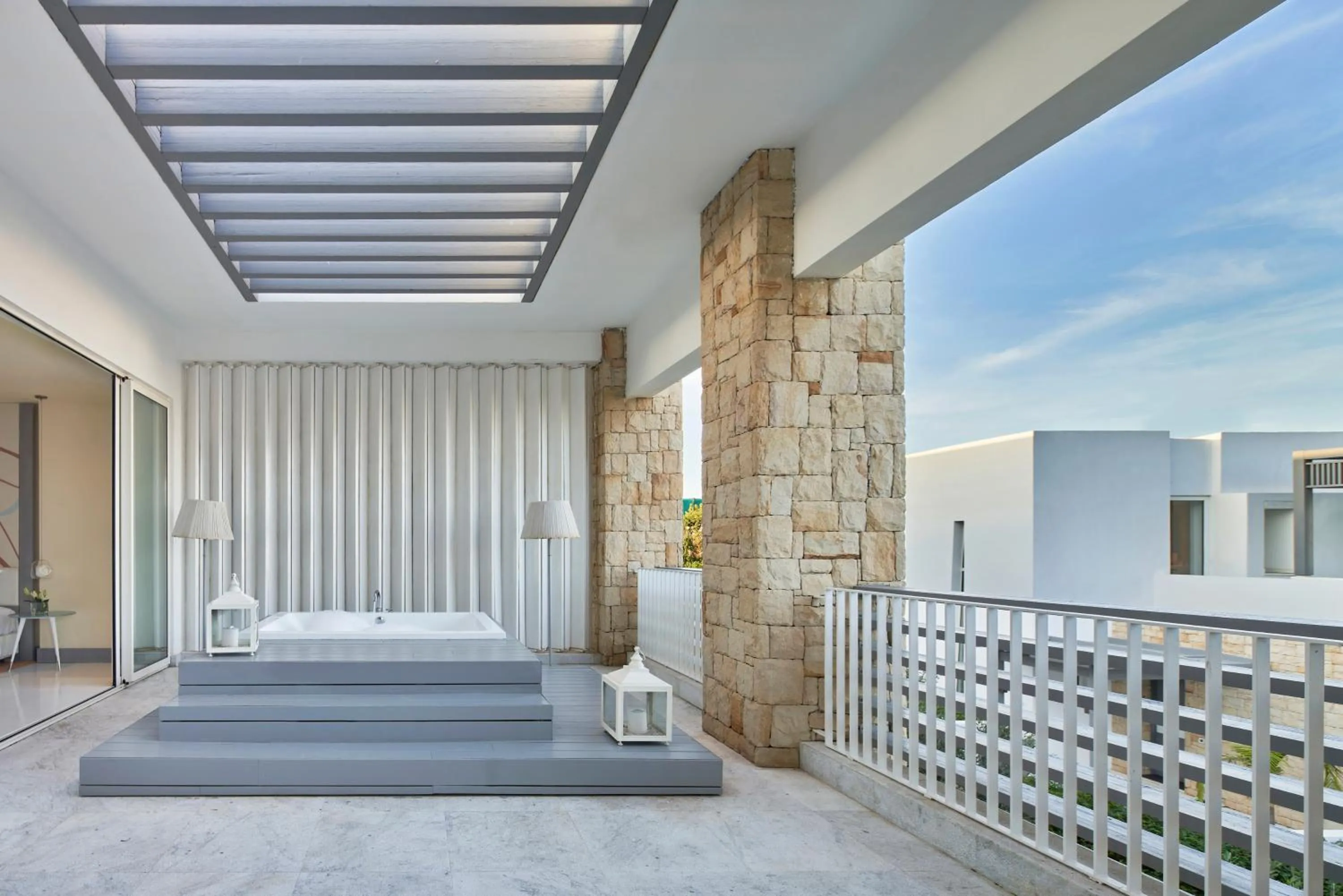 View (from property/room), Bed in Sofitel Tamuda Bay Beach And Spa