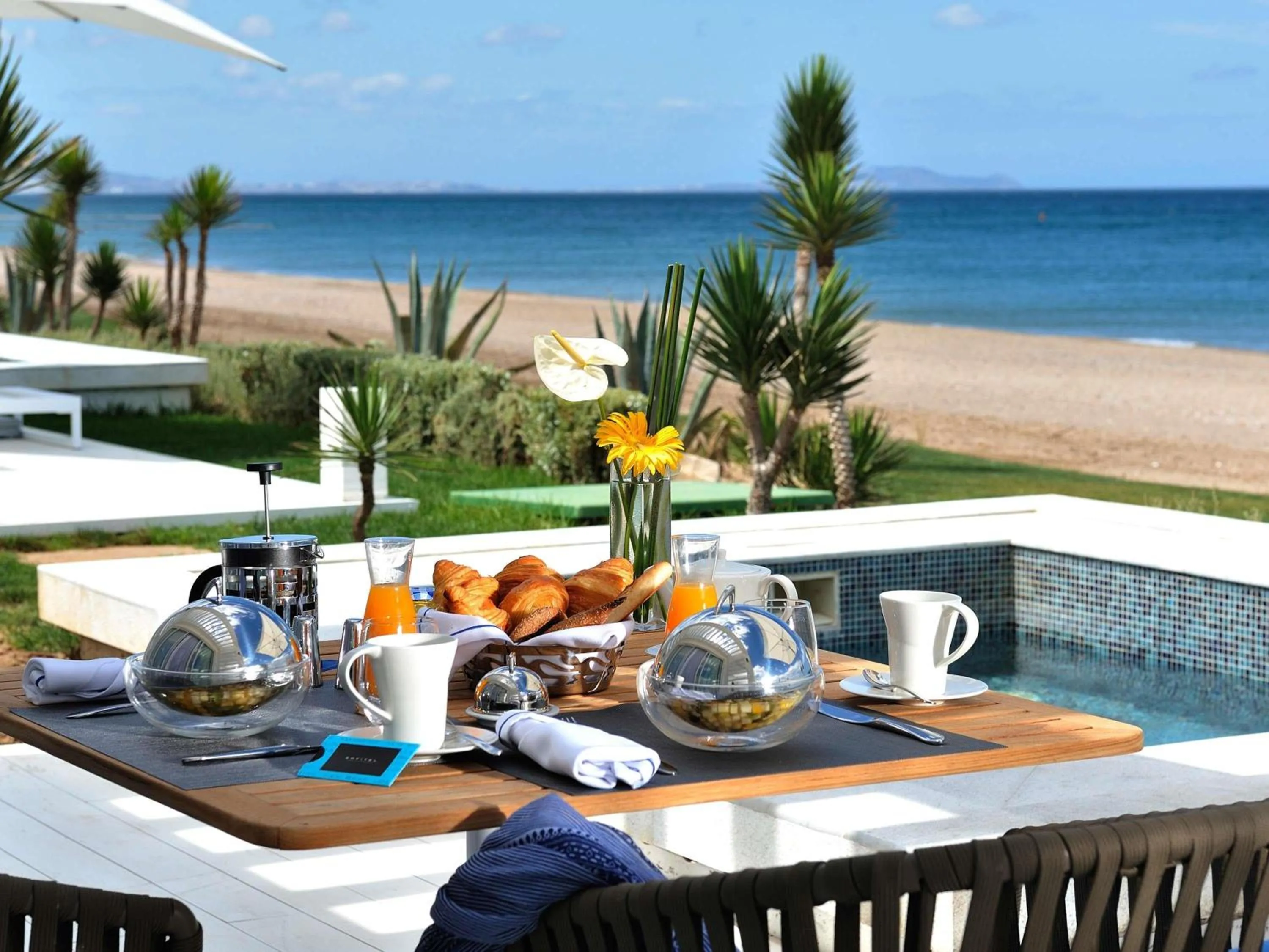 Breakfast in Sofitel Tamuda Bay Beach And Spa
