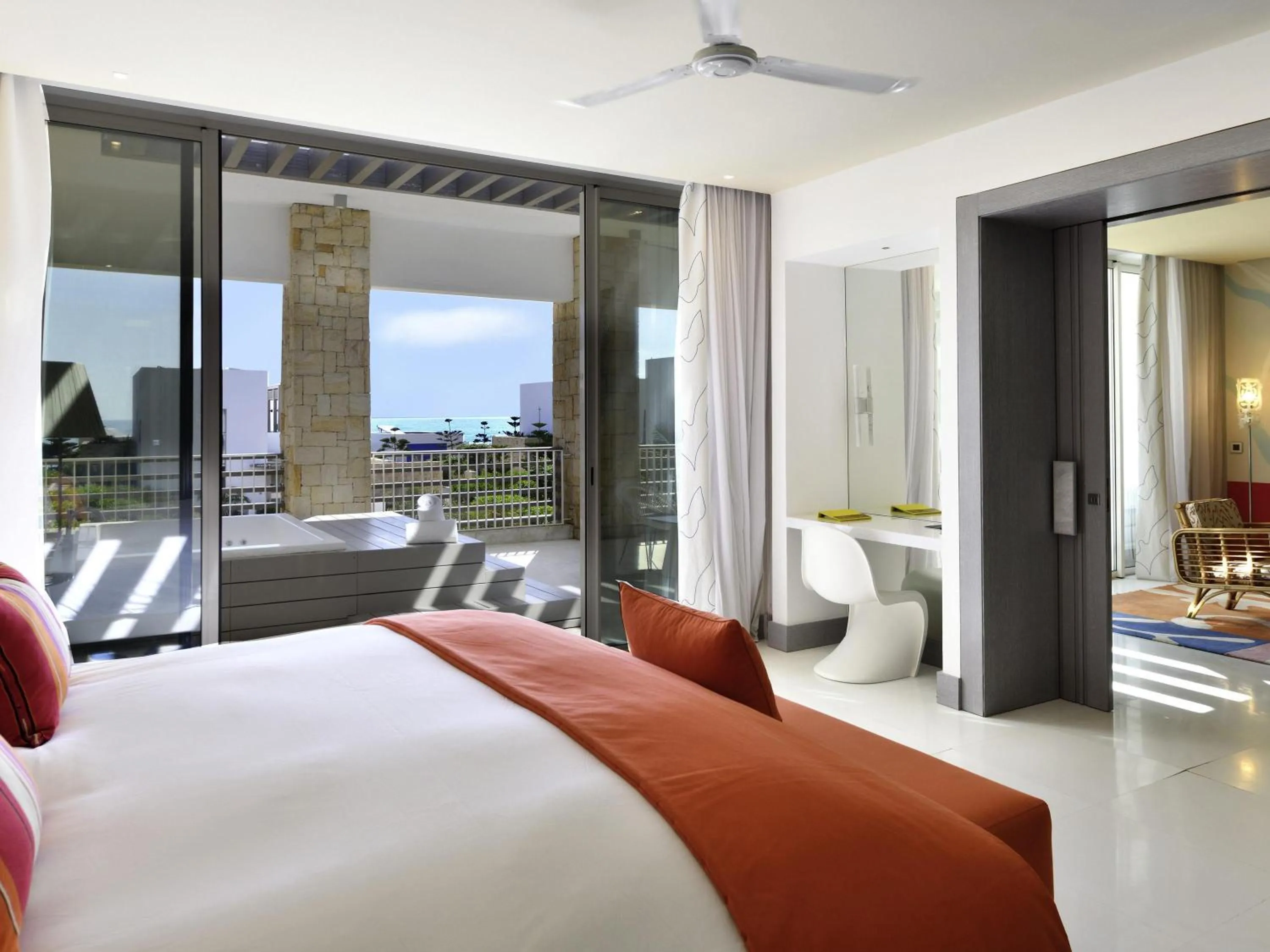 Bedroom, Bed in Sofitel Tamuda Bay Beach And Spa