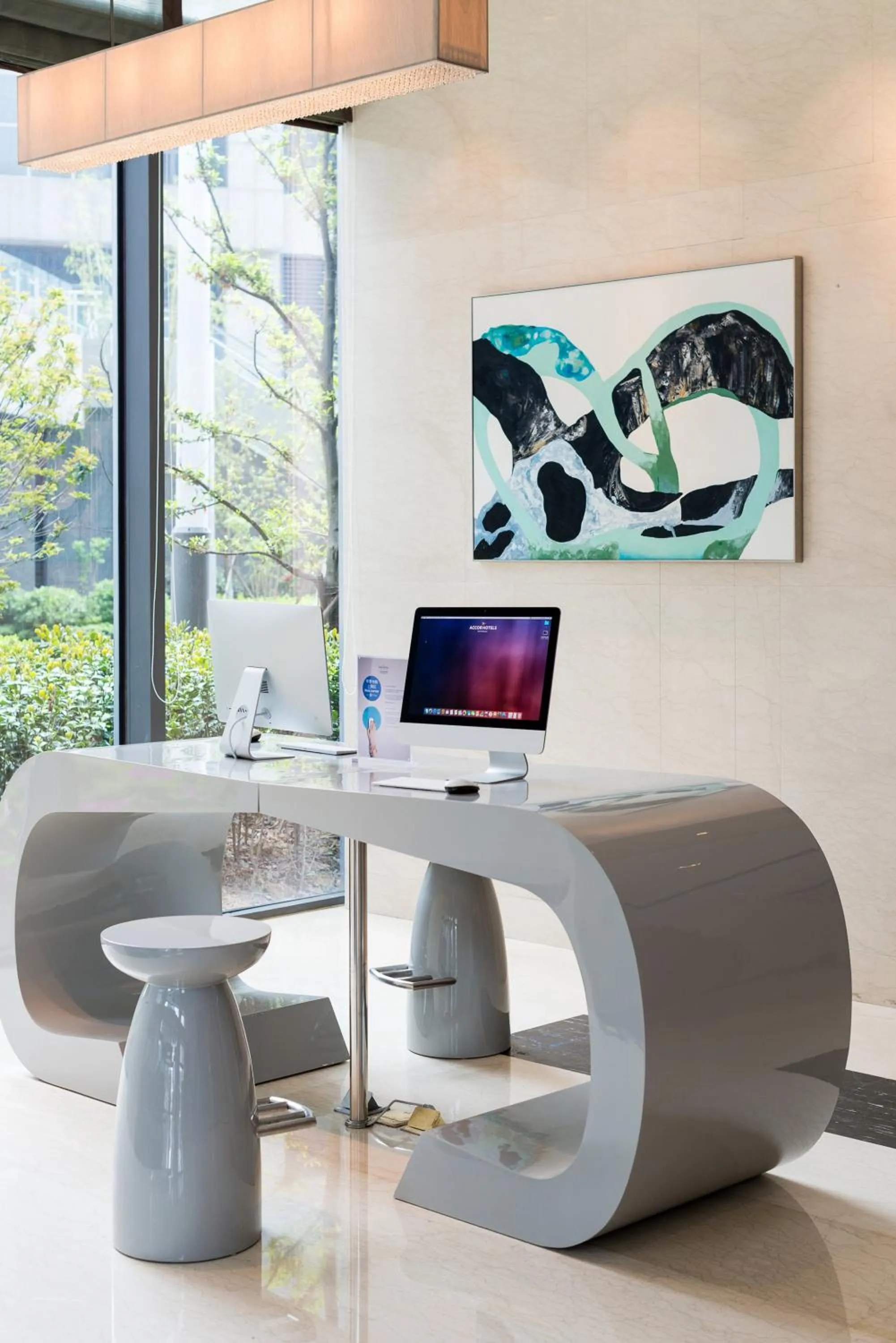 Lobby or reception in Novotel Ningbo East