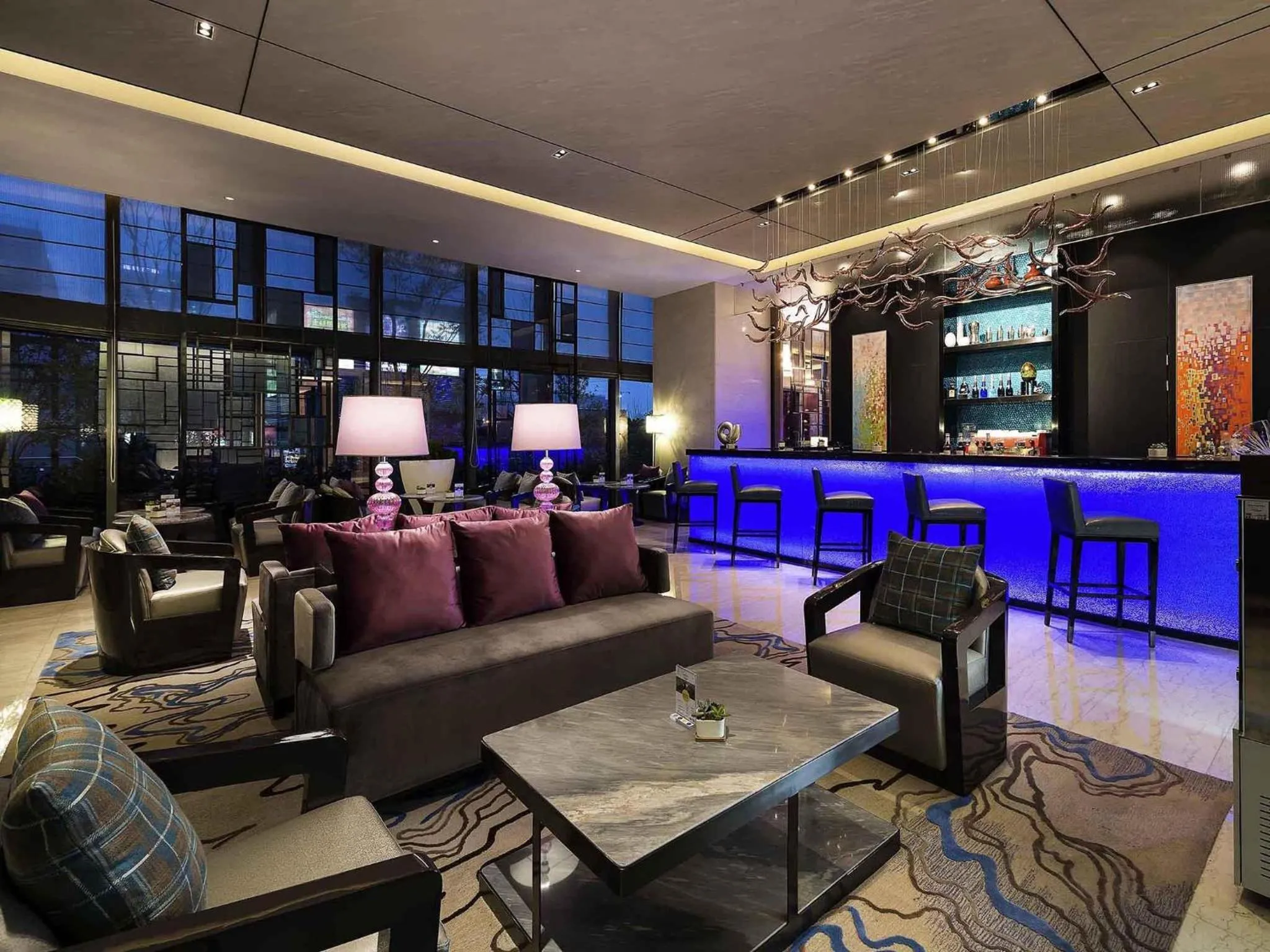 Lounge or bar in Novotel Ningbo East