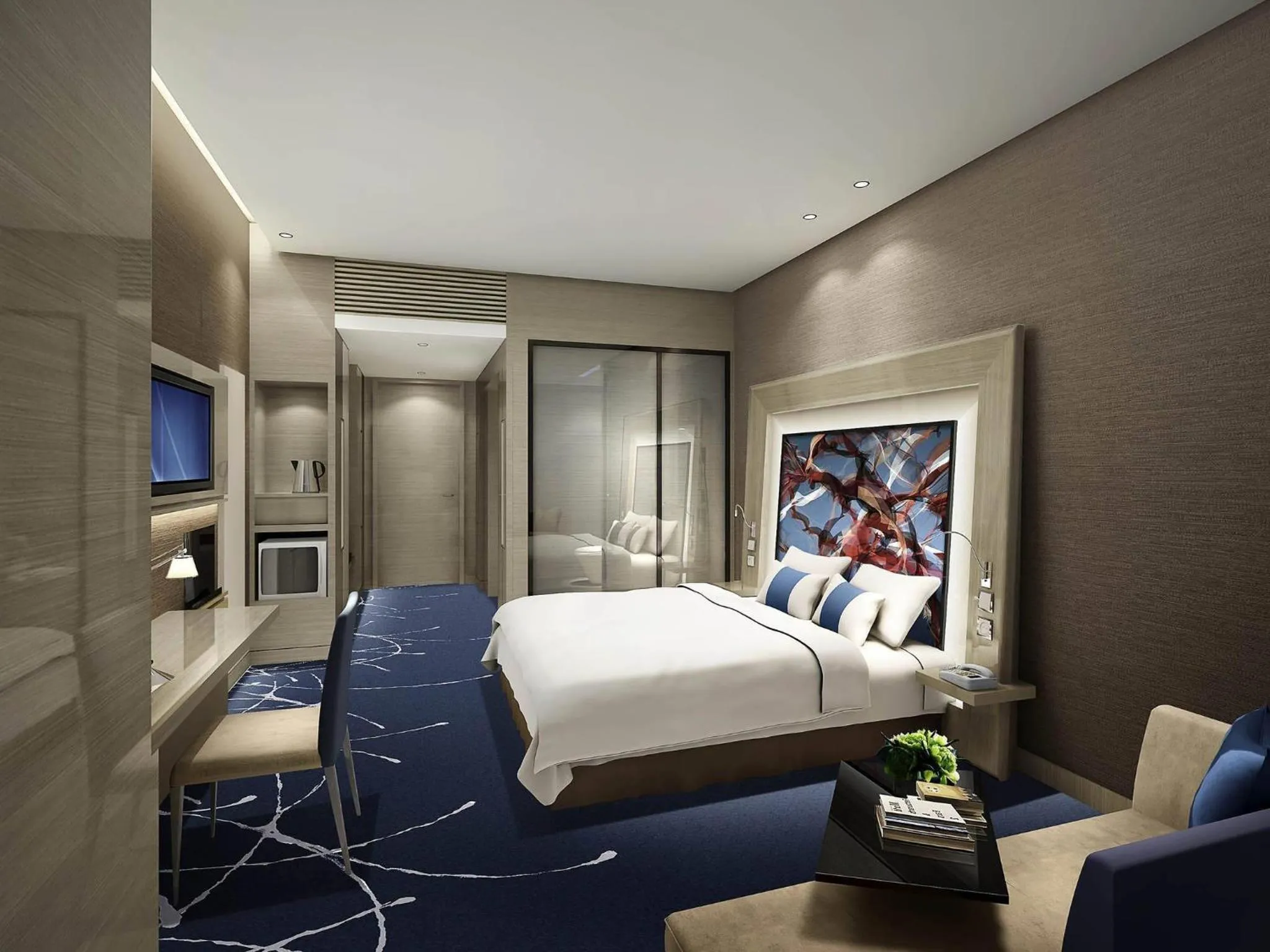 Superior Room with 1 kingsize bed in Novotel Ningbo East