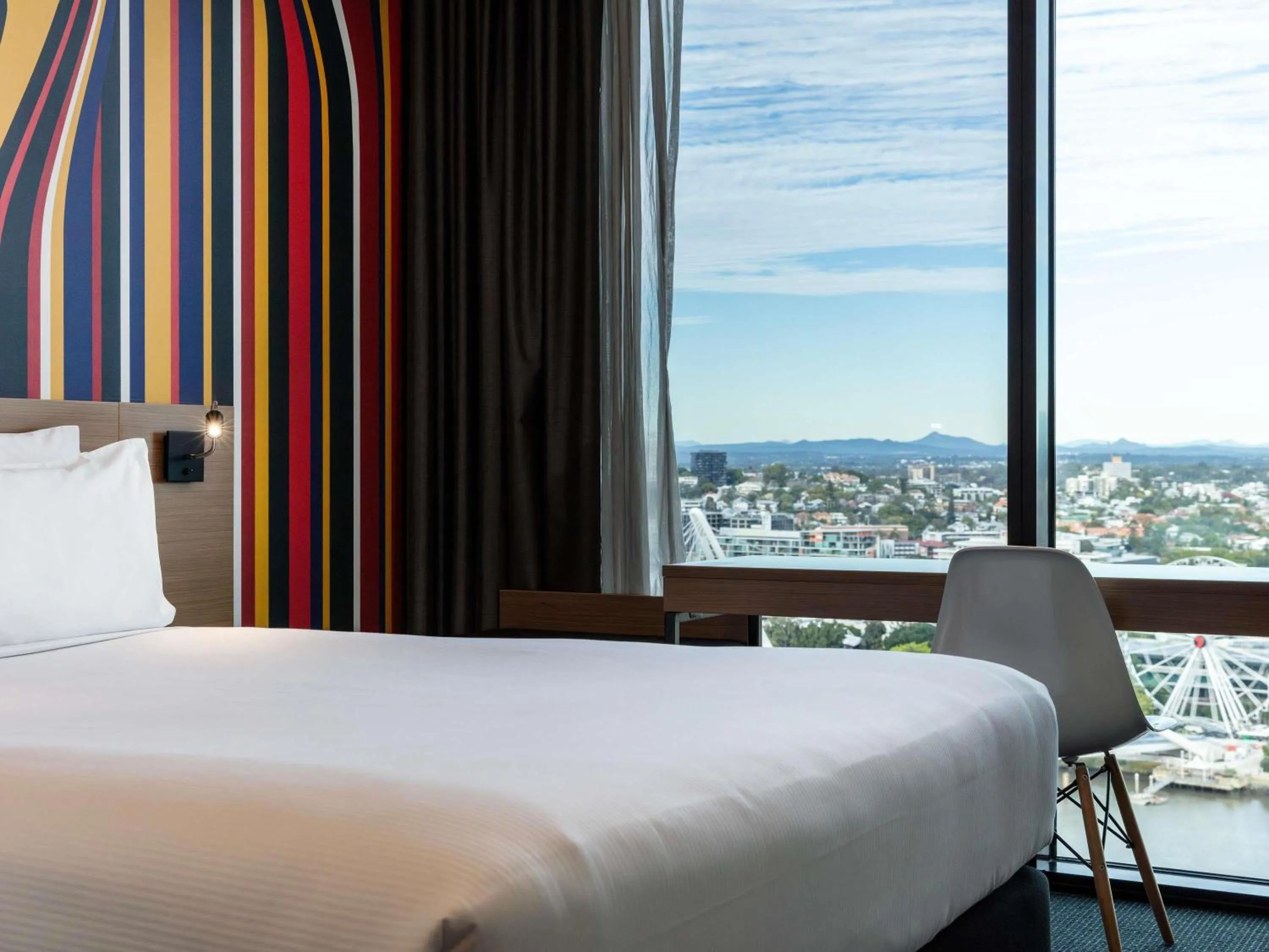 Bedroom, Bed in ibis Styles Brisbane Elizabeth Street