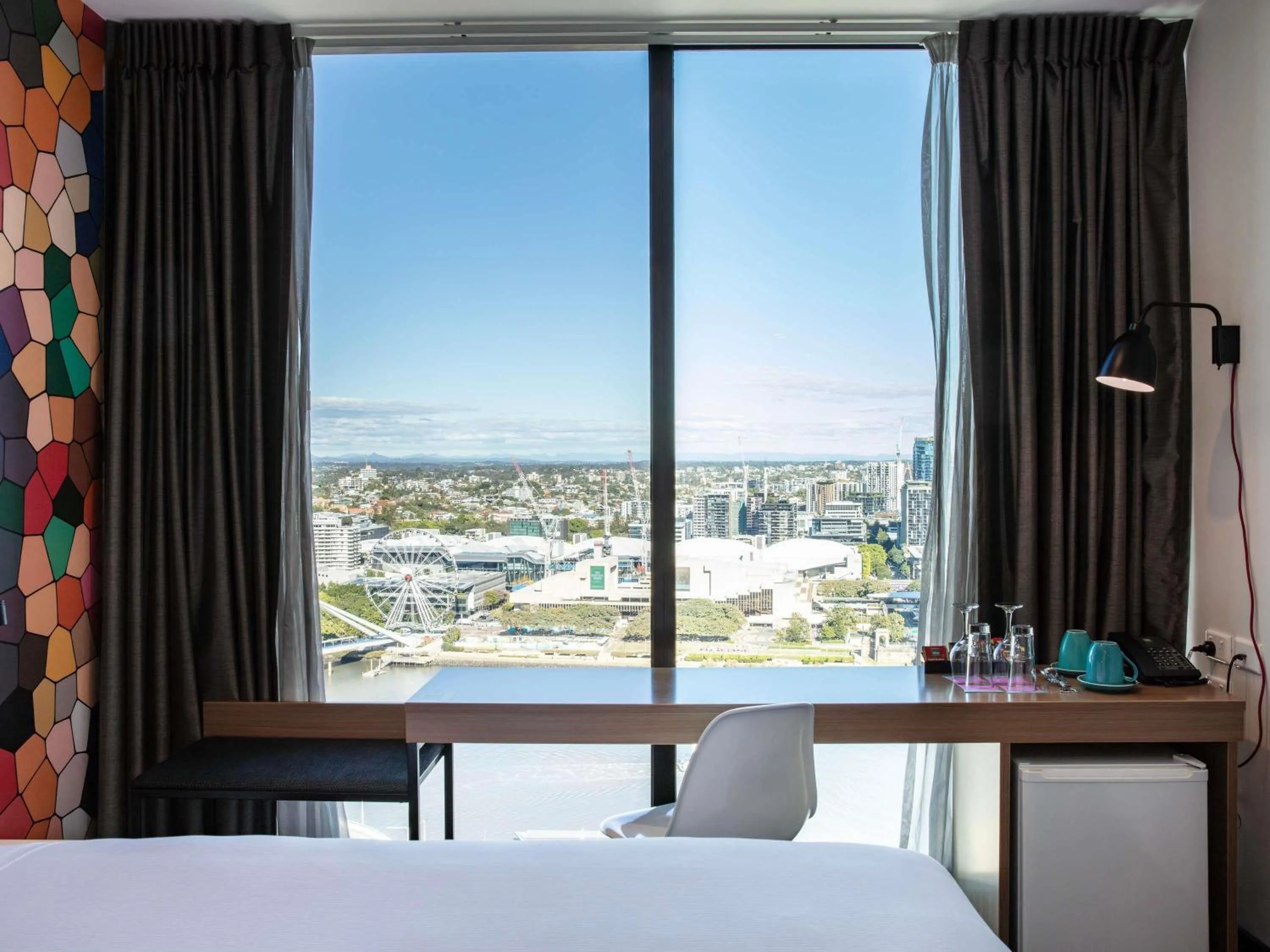 Bedroom, Bed in ibis Styles Brisbane Elizabeth Street