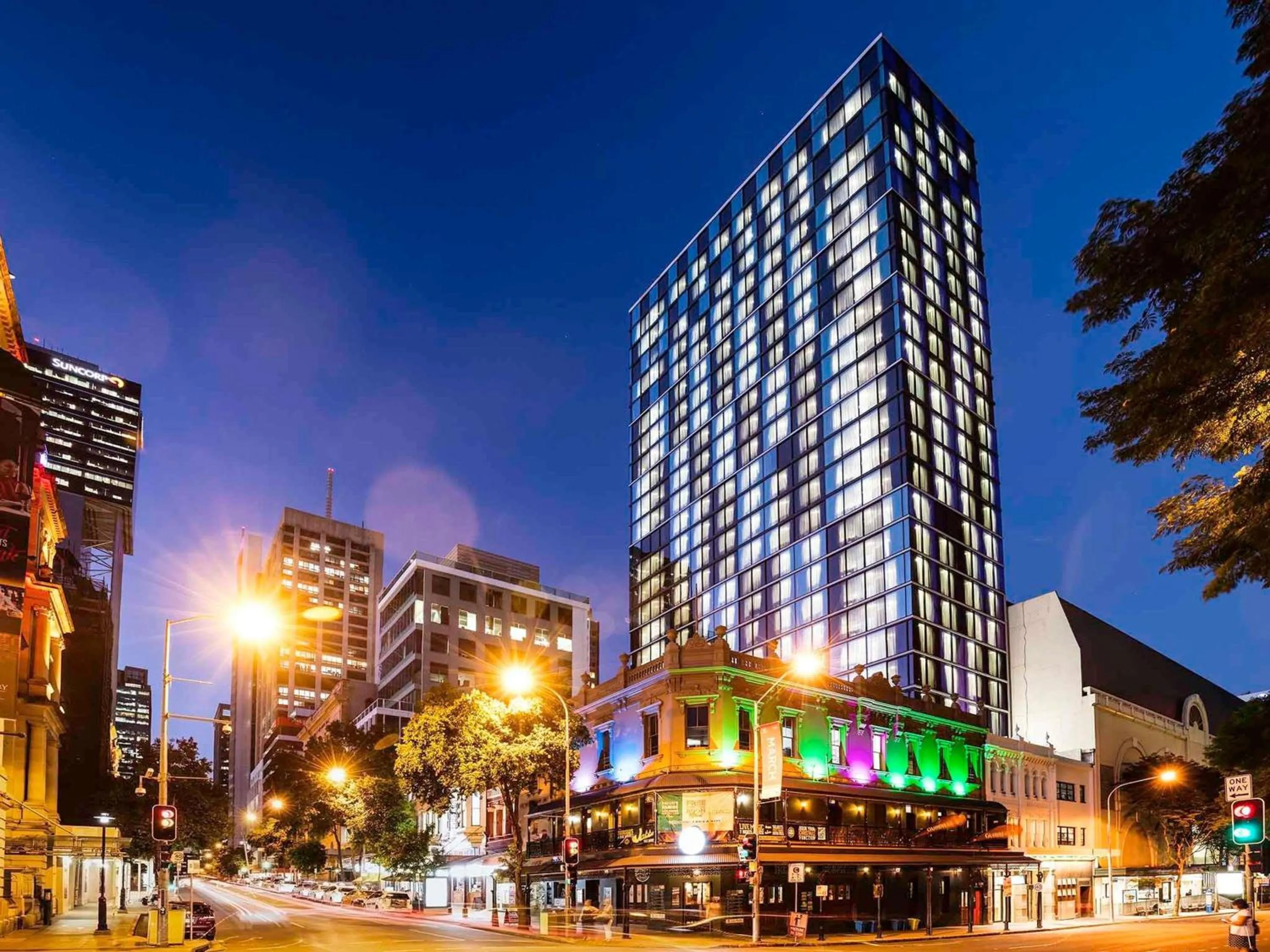 Property building in ibis Styles Brisbane Elizabeth Street