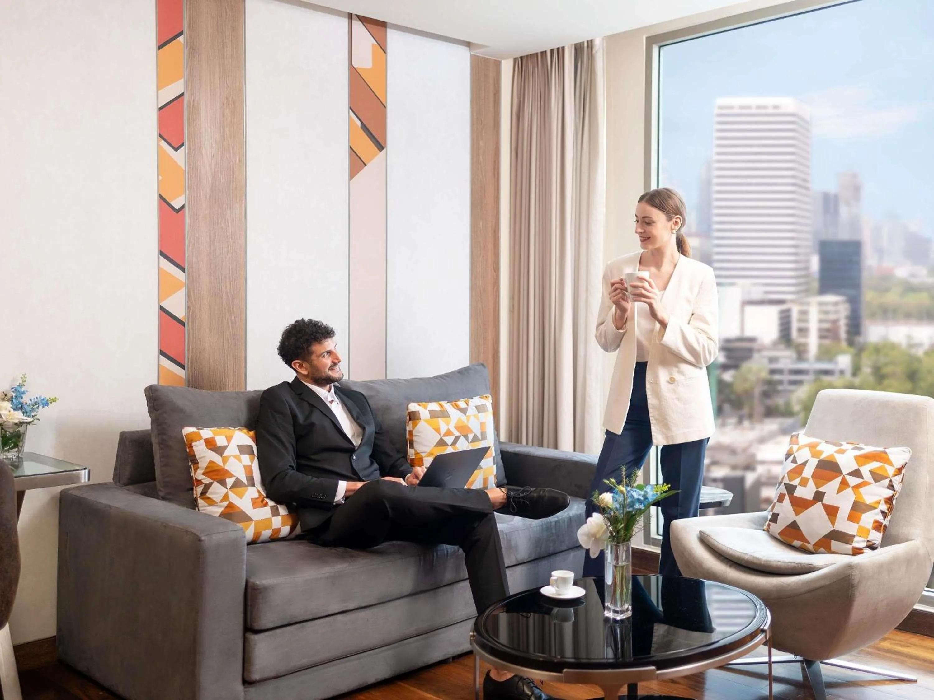 Bedroom in Novotel Bangkok Sukhumvit 20