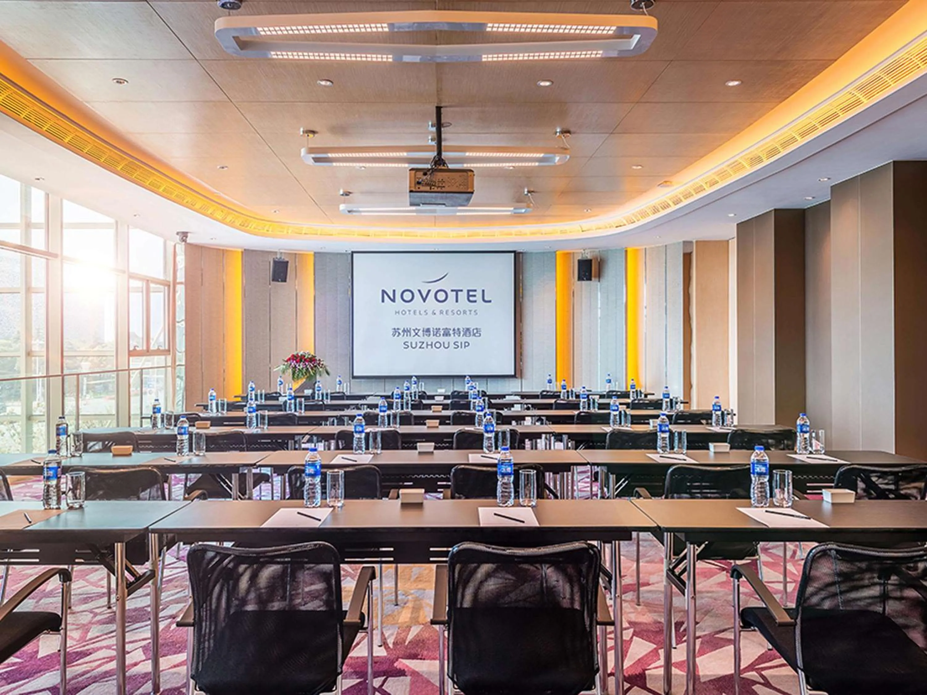 On site in NOVOTEL Jinji Lake Suzhou SIP