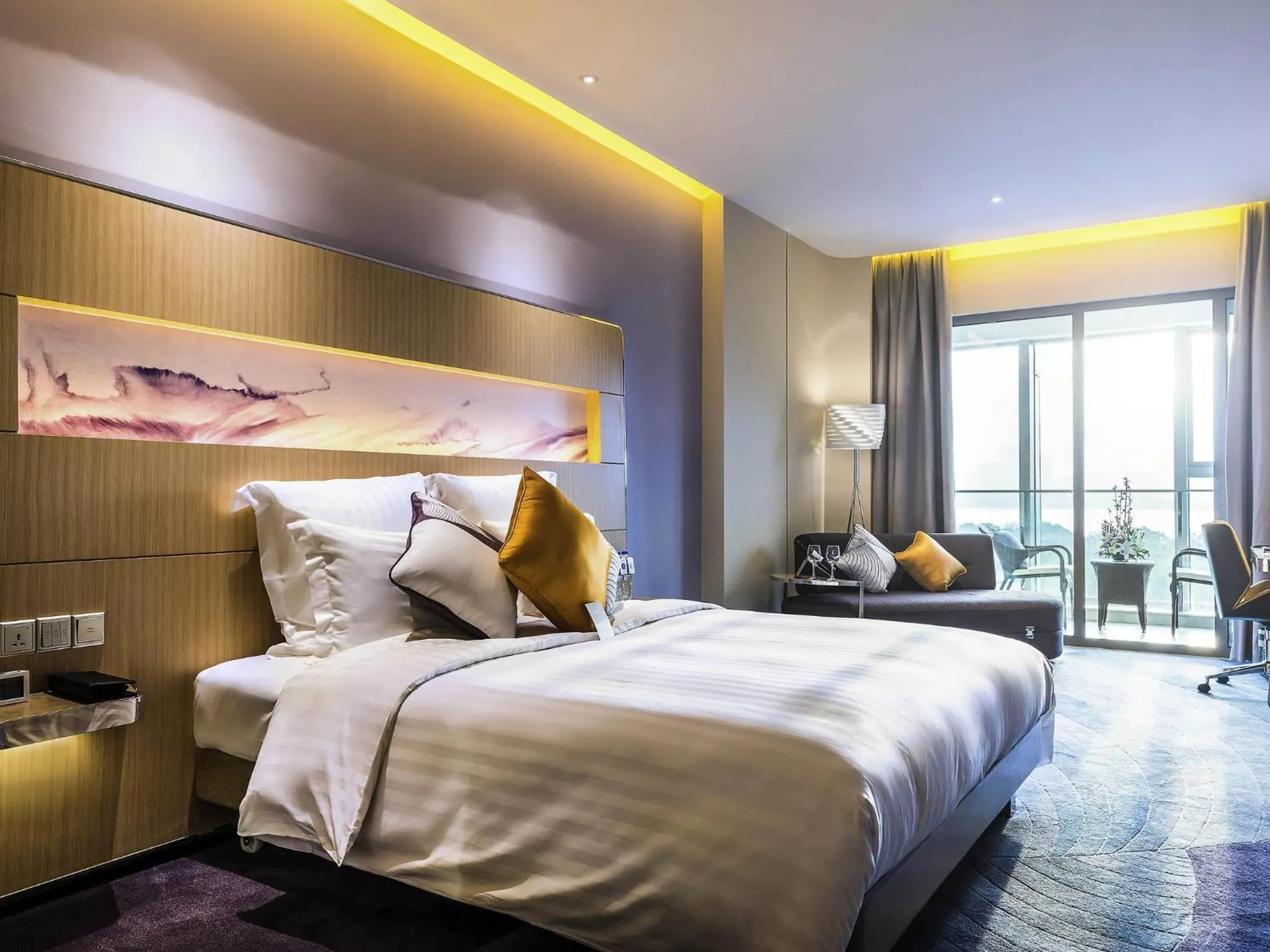 Bedroom, Bed in NOVOTEL Jinji Lake Suzhou SIP