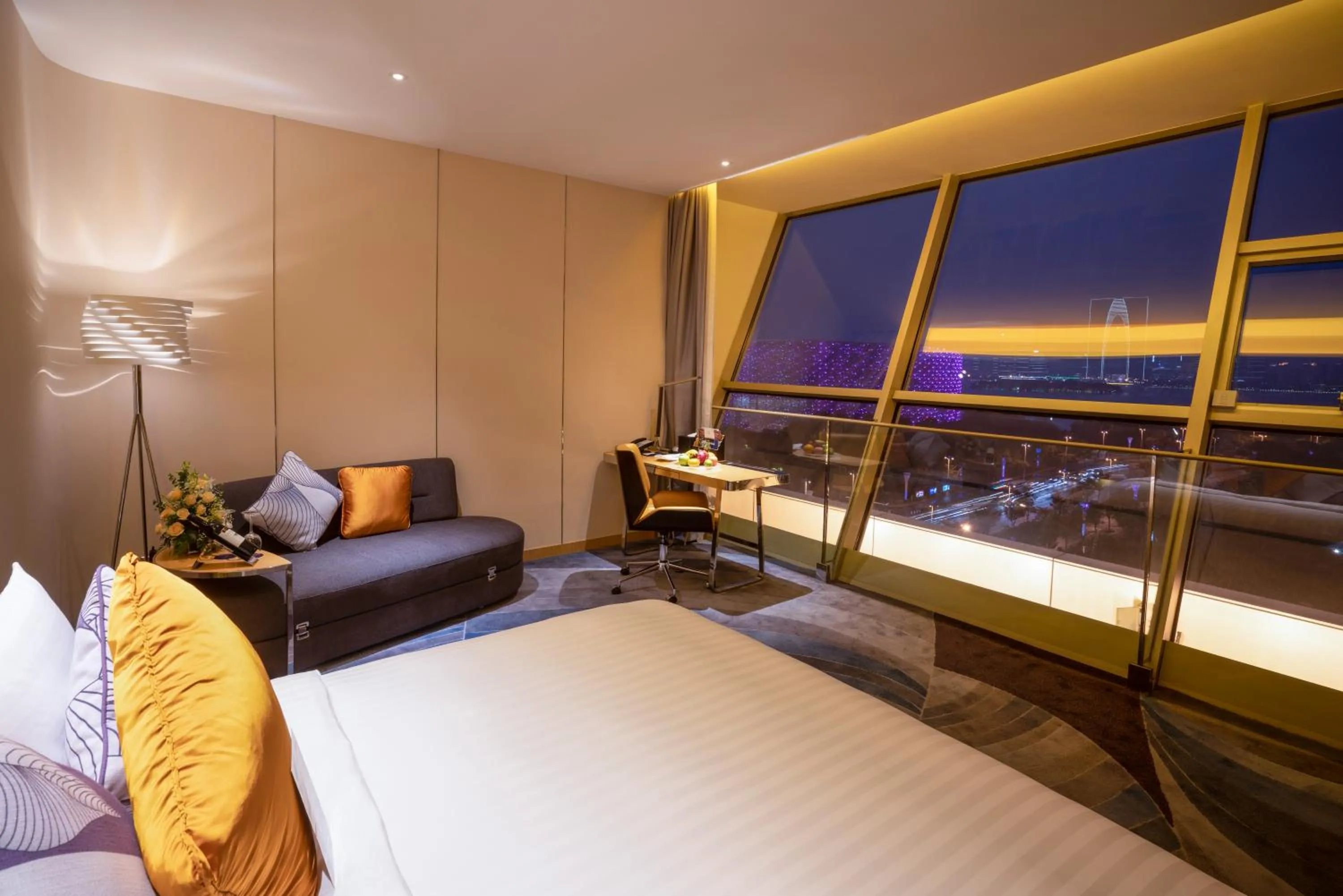 On site, Bed in NOVOTEL Jinji Lake Suzhou SIP