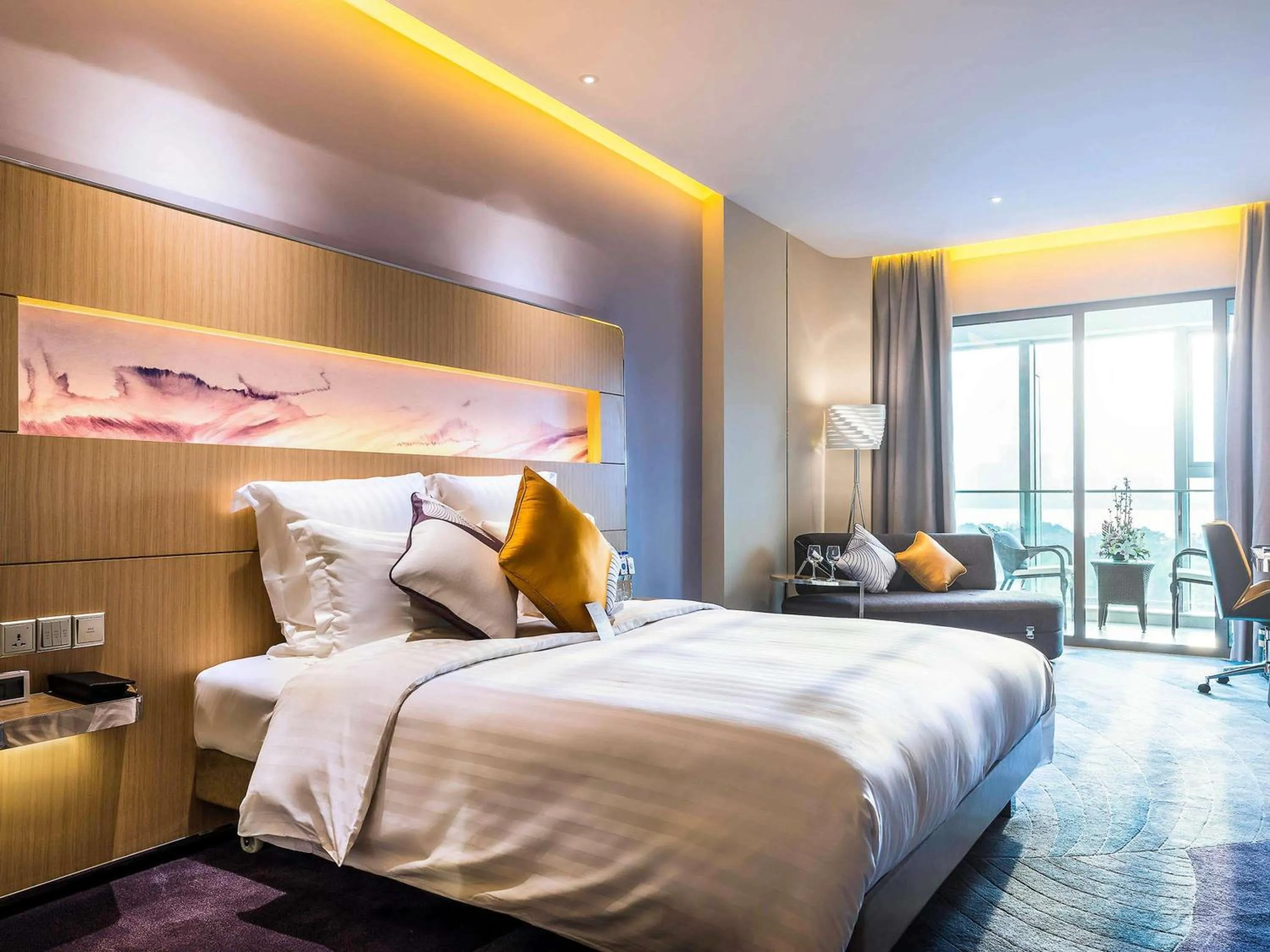 Bedroom, Bed in NOVOTEL Jinji Lake Suzhou SIP