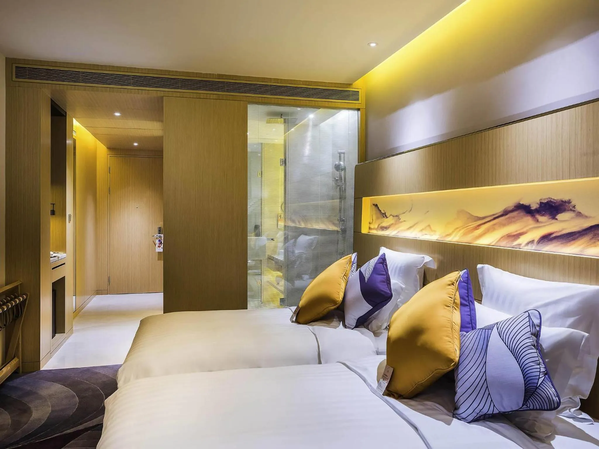 Bedroom, Bed in NOVOTEL Jinji Lake Suzhou SIP