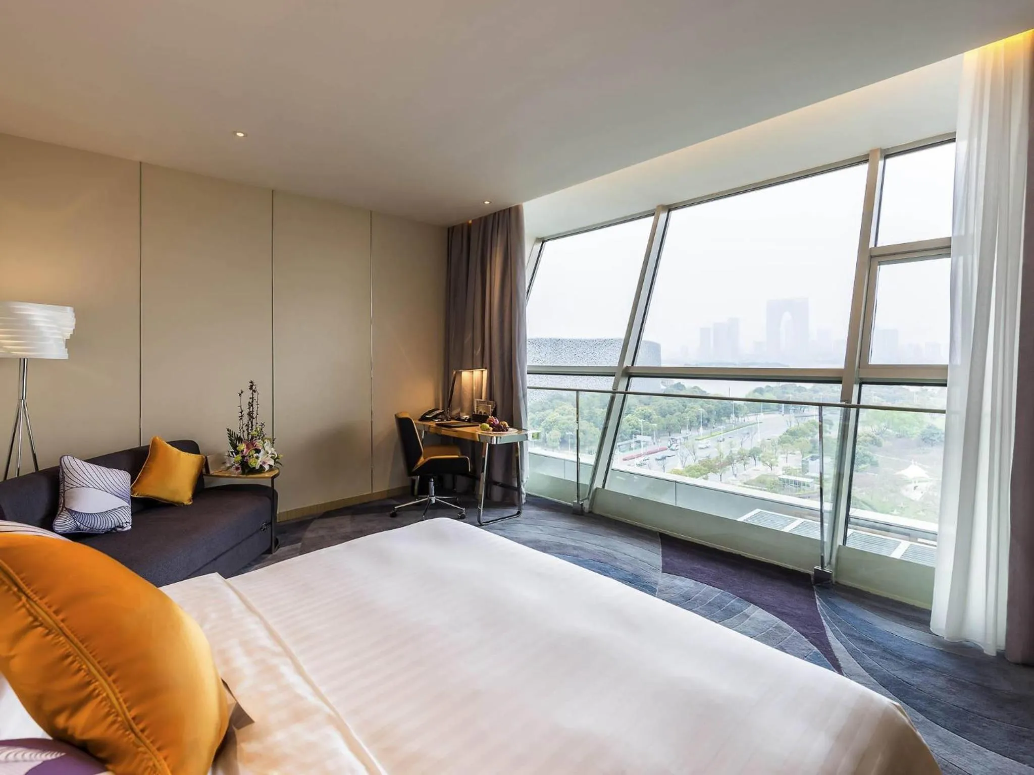 Bedroom, Bed in NOVOTEL Jinji Lake Suzhou SIP