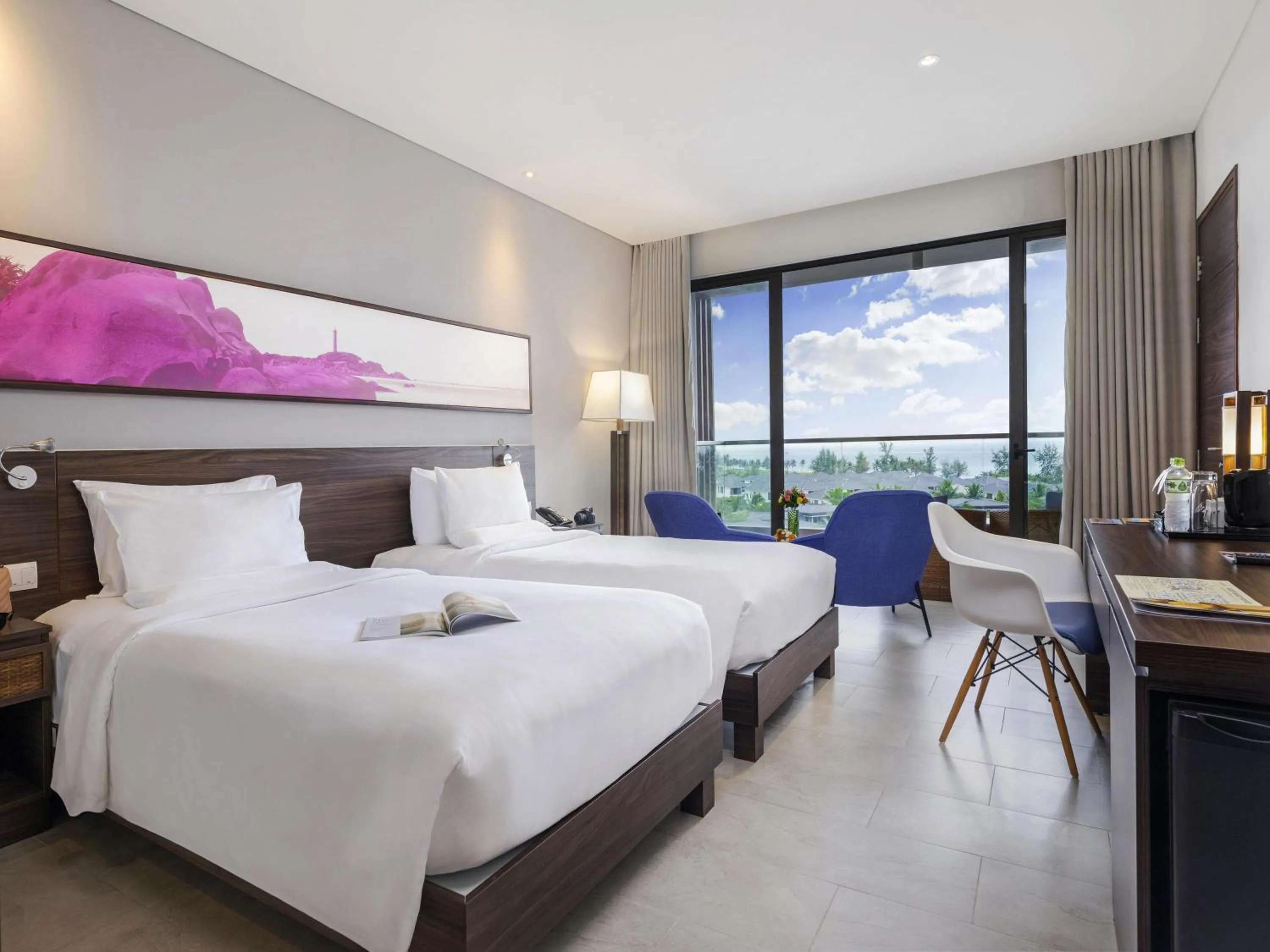Superior Twin Room with Ocean View in Novotel Phu Quoc Resort