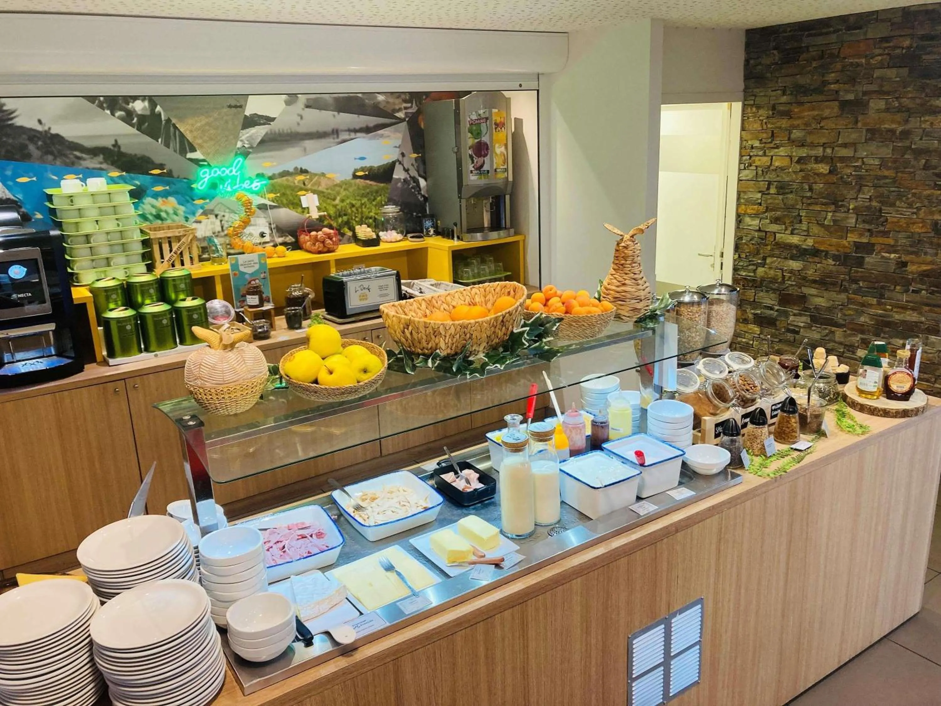 Breakfast in Ibis Styles Collioure Port Vendres