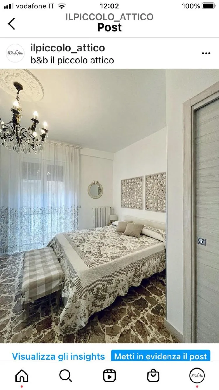 Triple Room with City View in Il Piccolo Attico