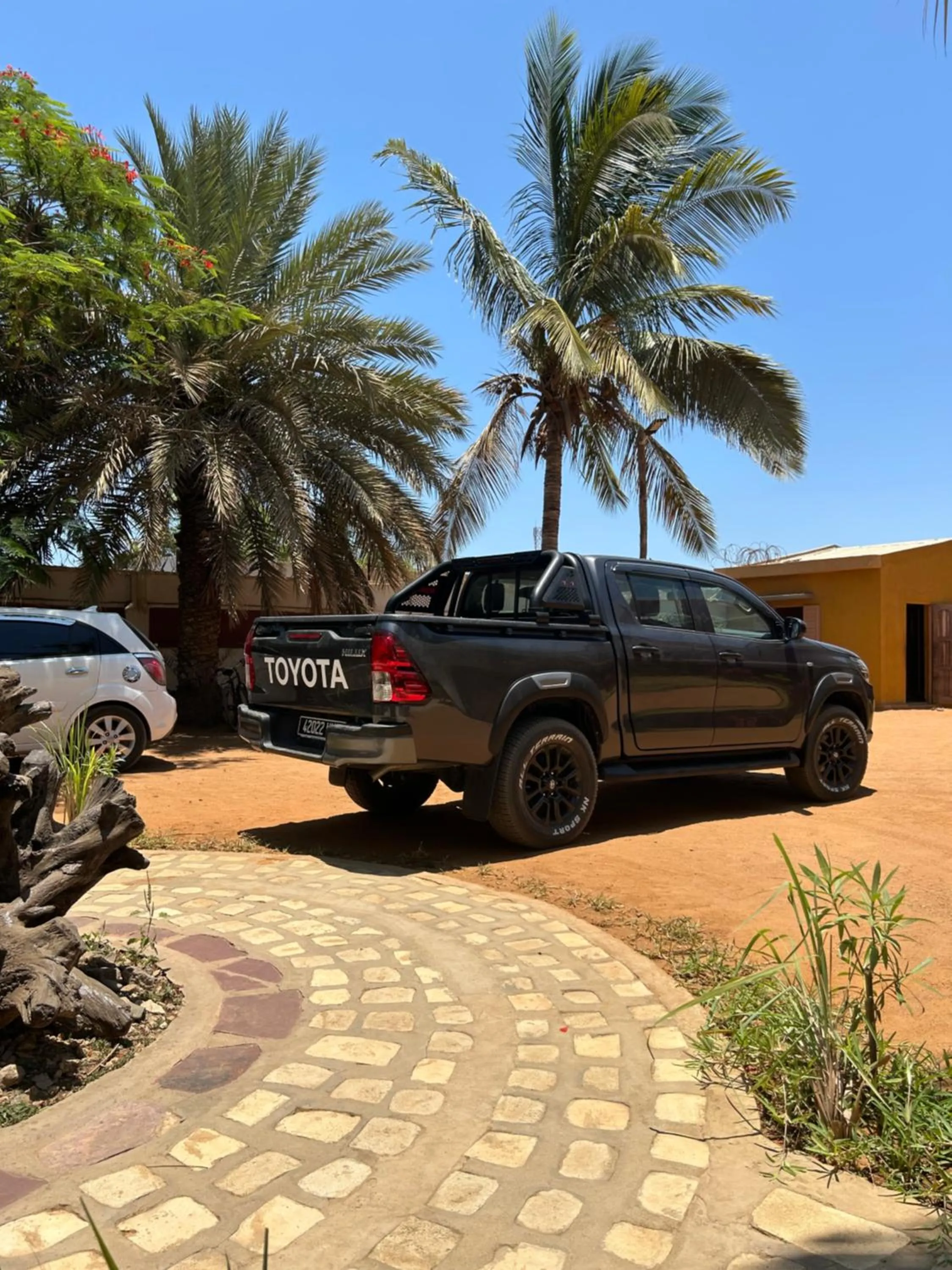 Garden in Bohobé Naboty