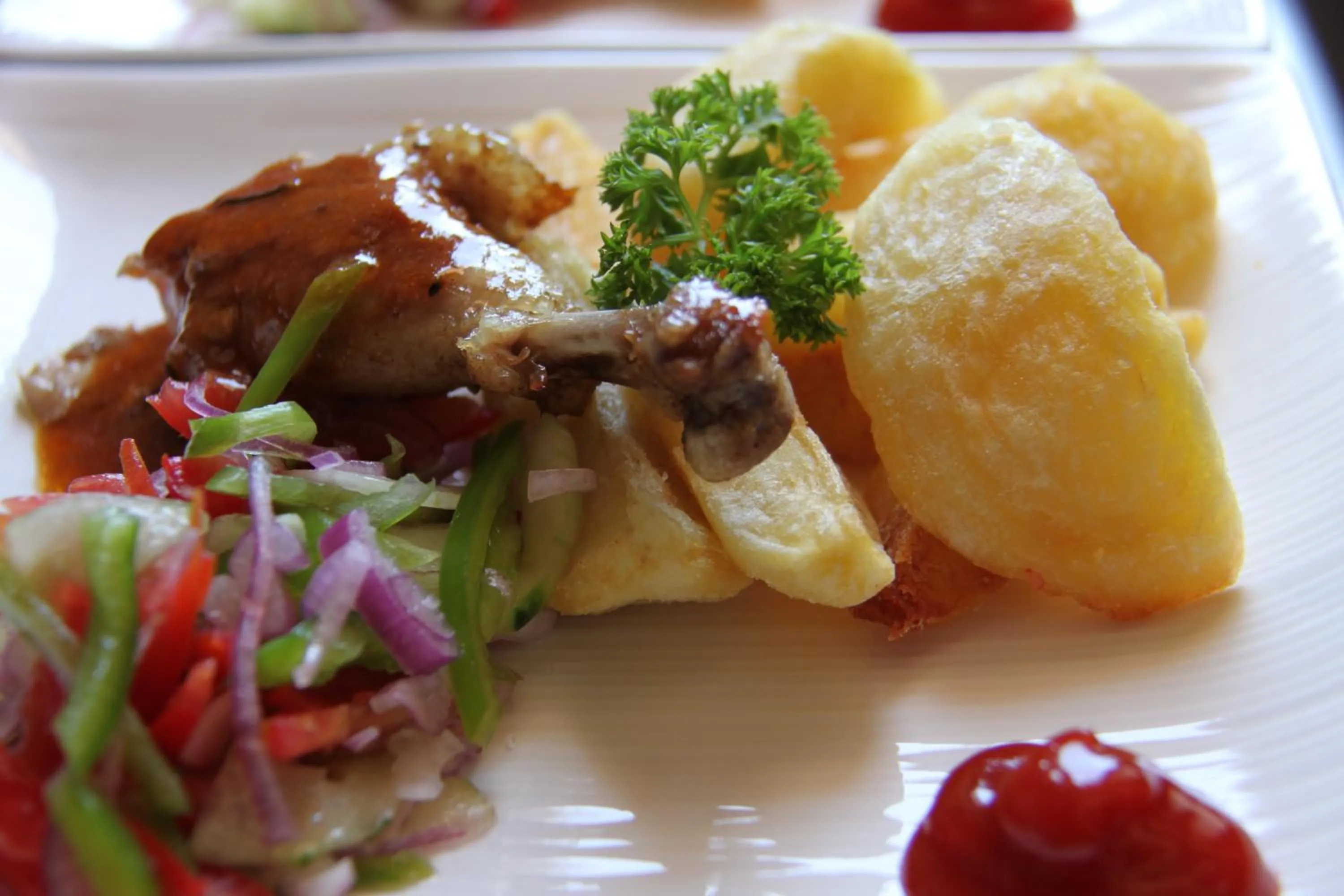 Lunch in East Point Hotel Moshi