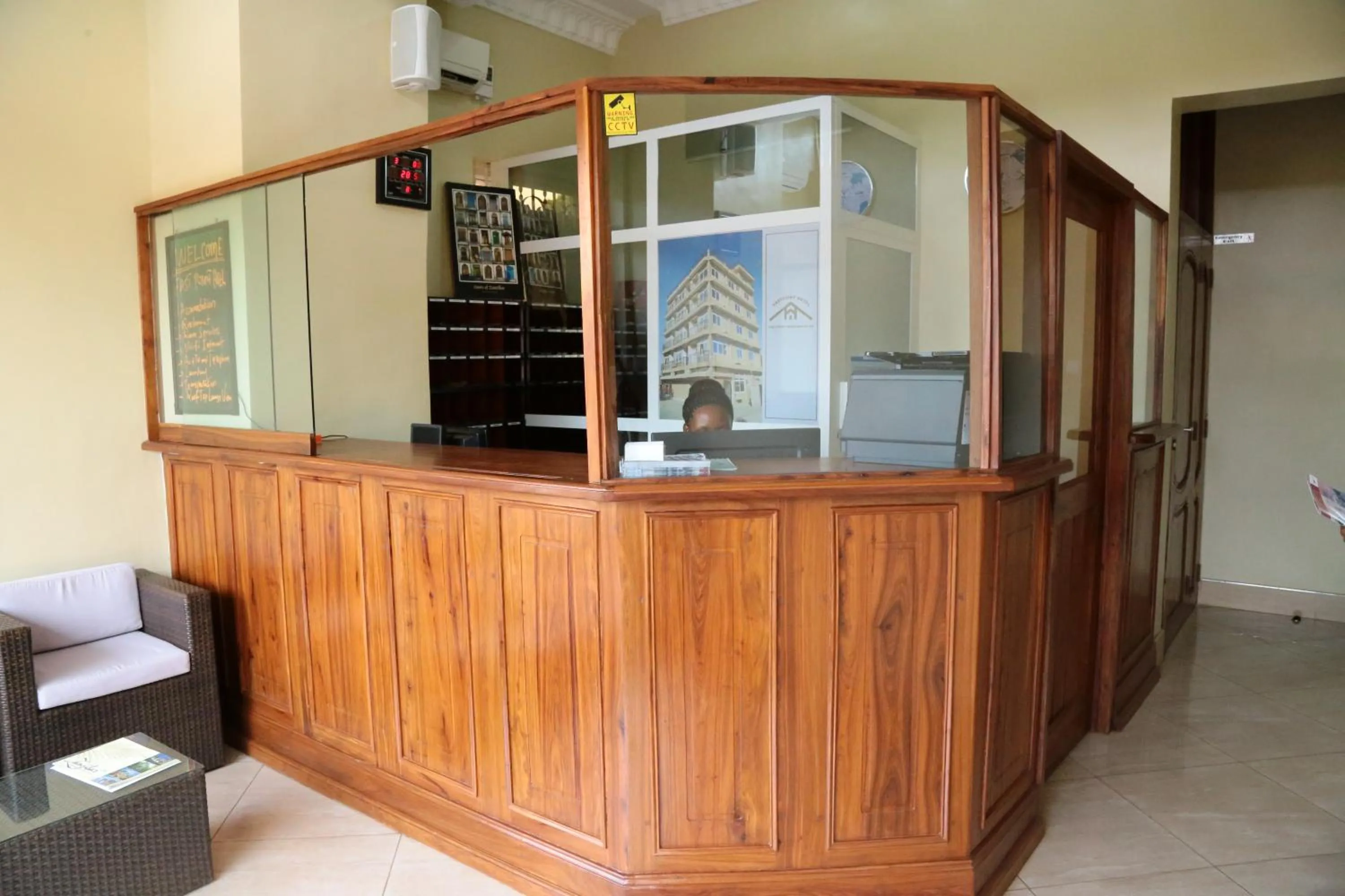 Lobby or reception in East Point Hotel Moshi