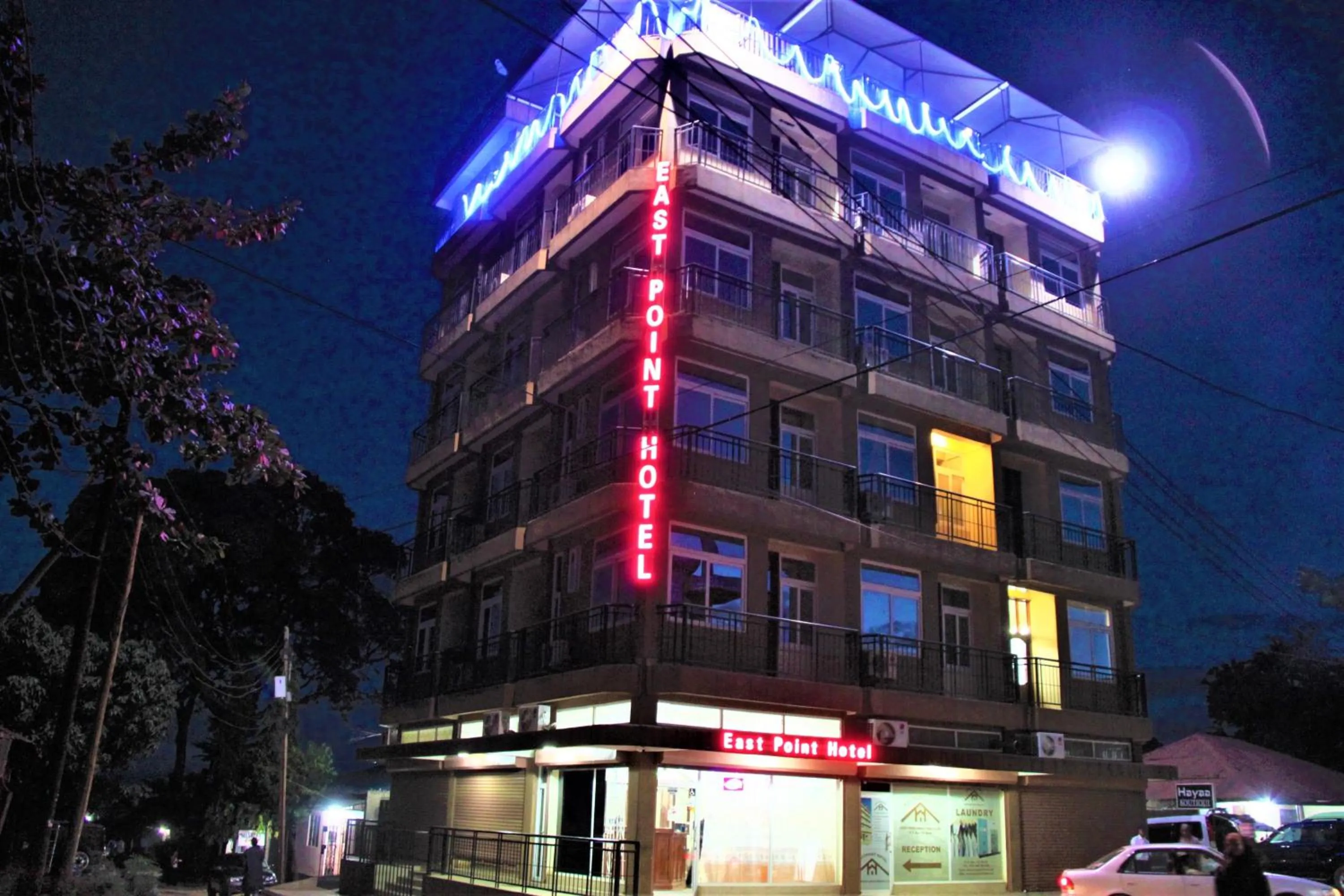Property building in East Point Hotel Moshi