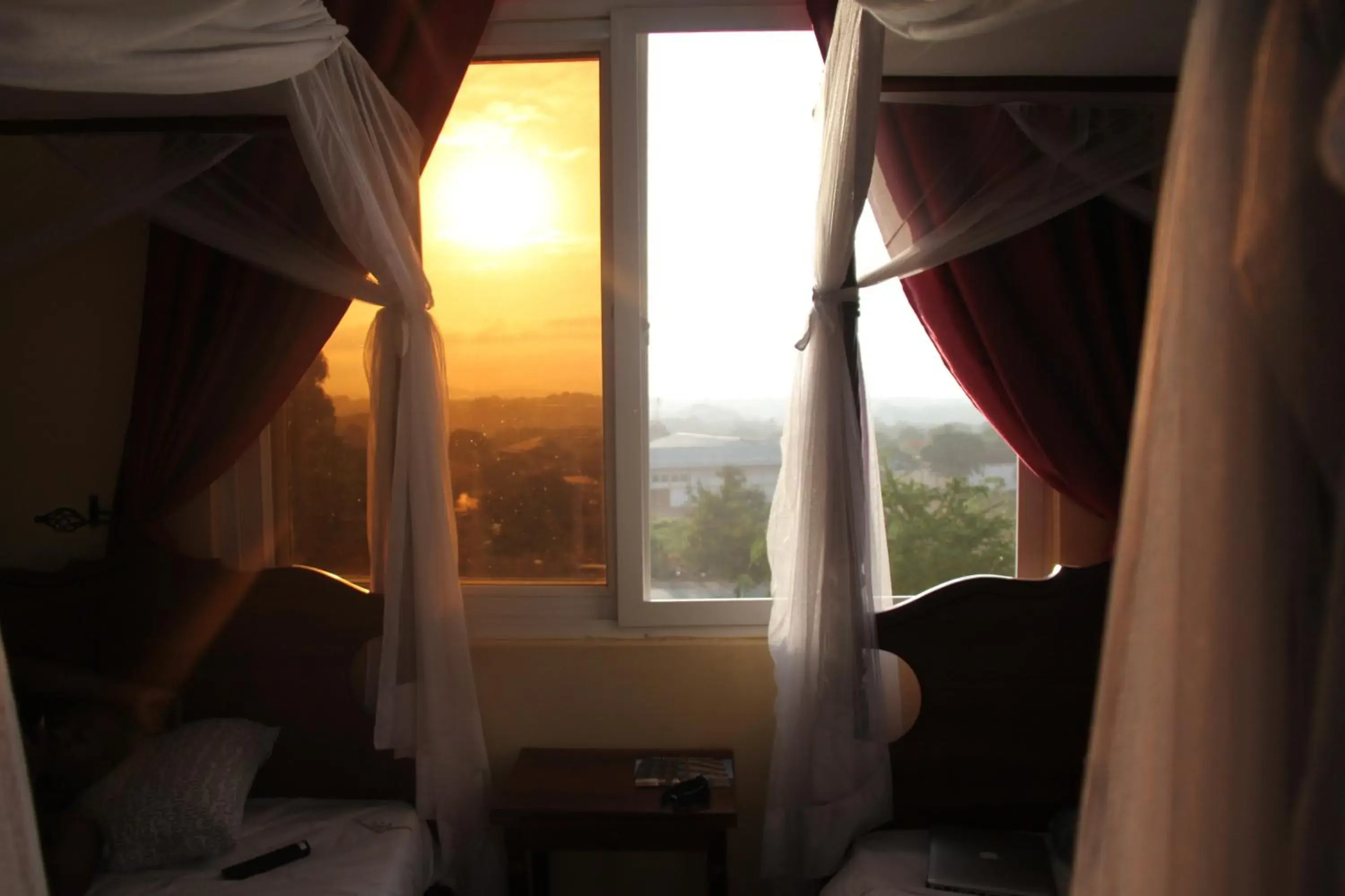 Superior Twin Room with City View in East Point Hotel Moshi Superior Twin Room with City View in East Point Hotel Moshi