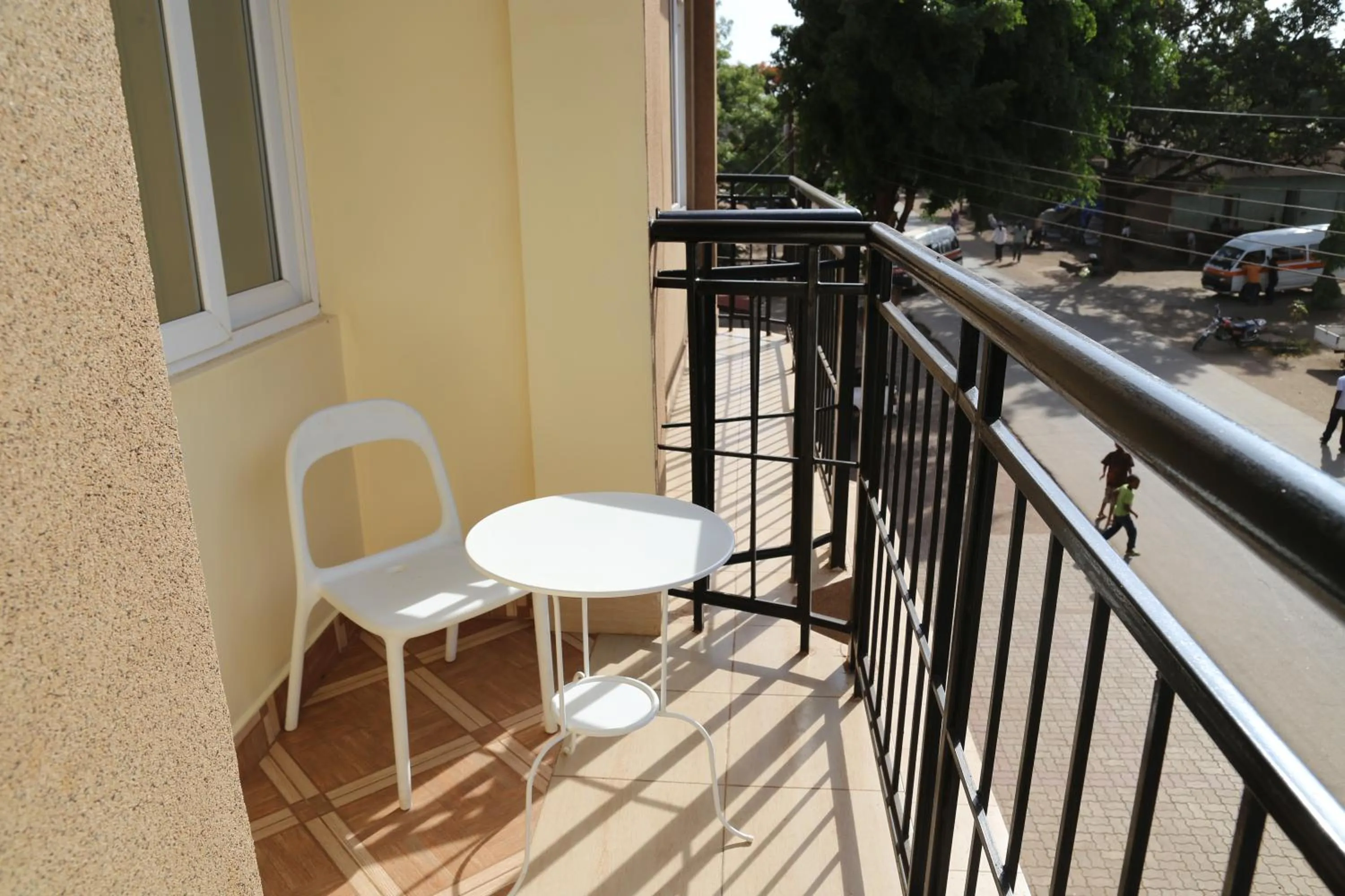 Balcony/Terrace in East Point Hotel Moshi