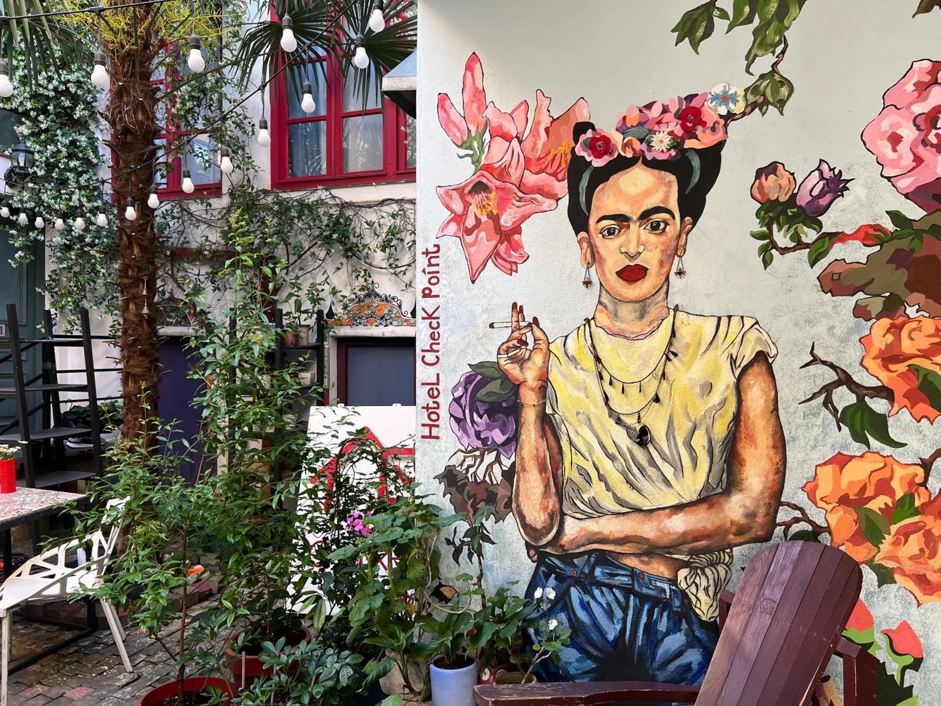 Garden in Check Point Hotel