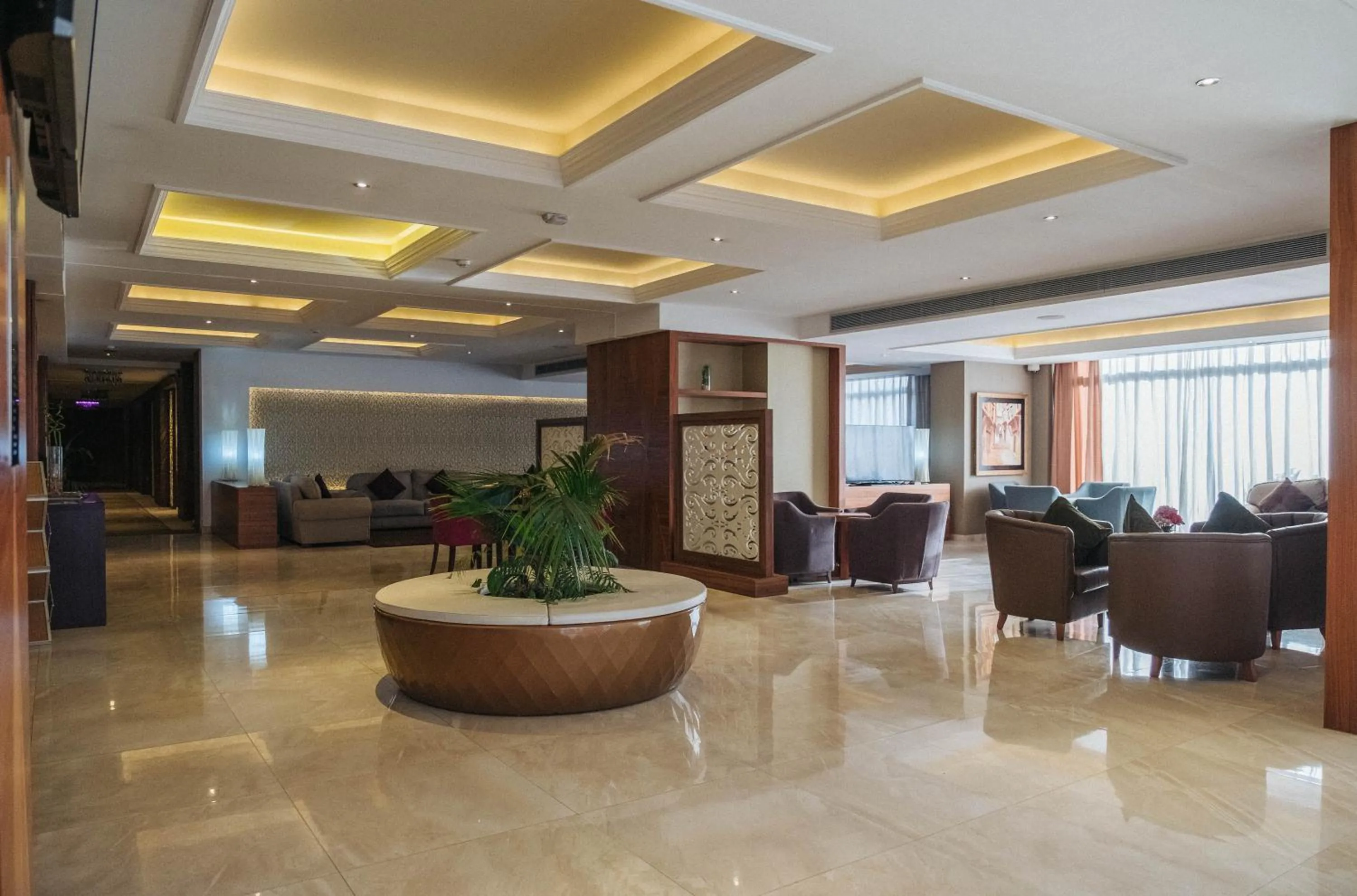 Lobby or reception in AZ Hôtels Zeralda