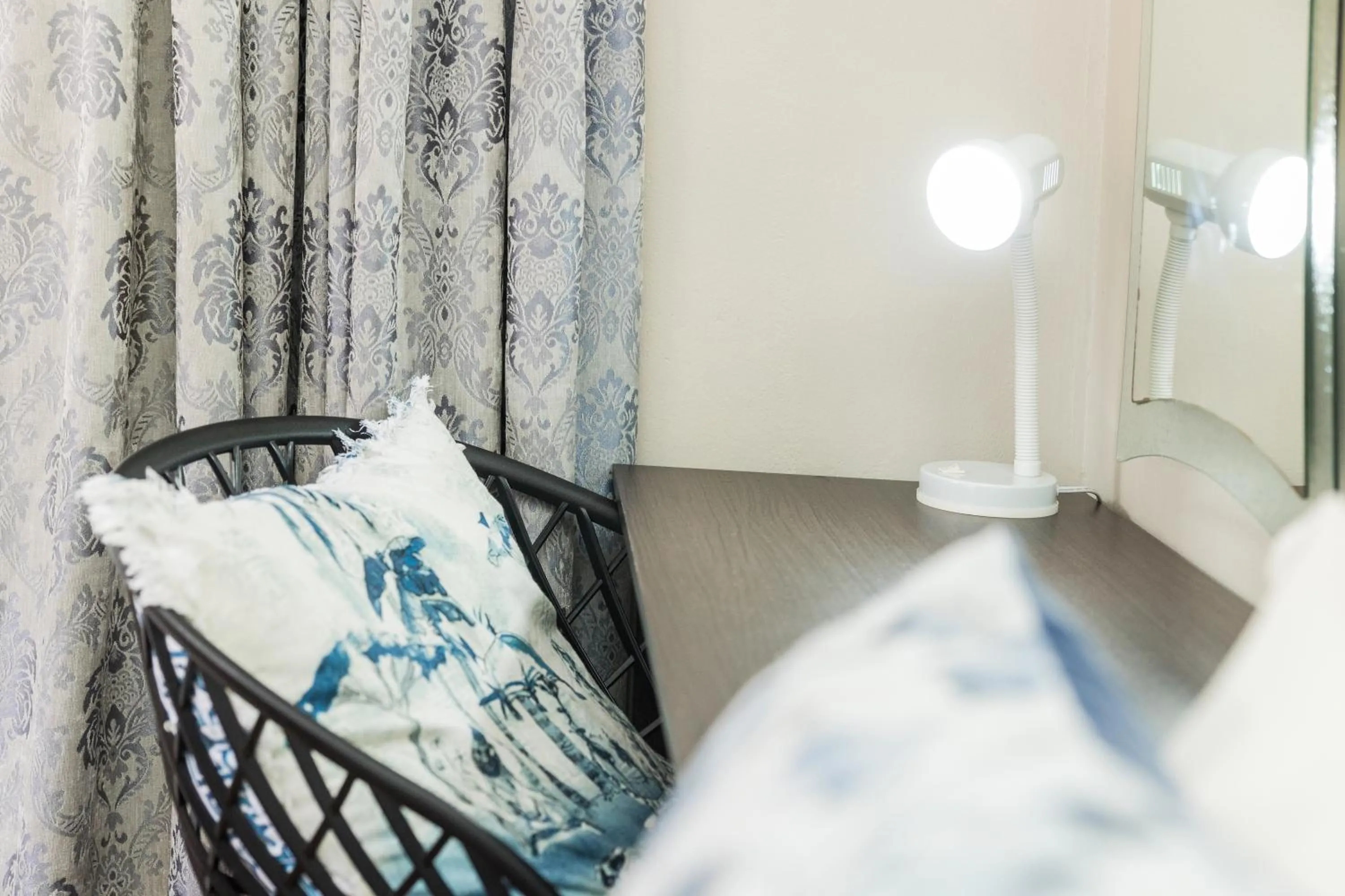 Decorative detail, Bed in Rozendal Guest House