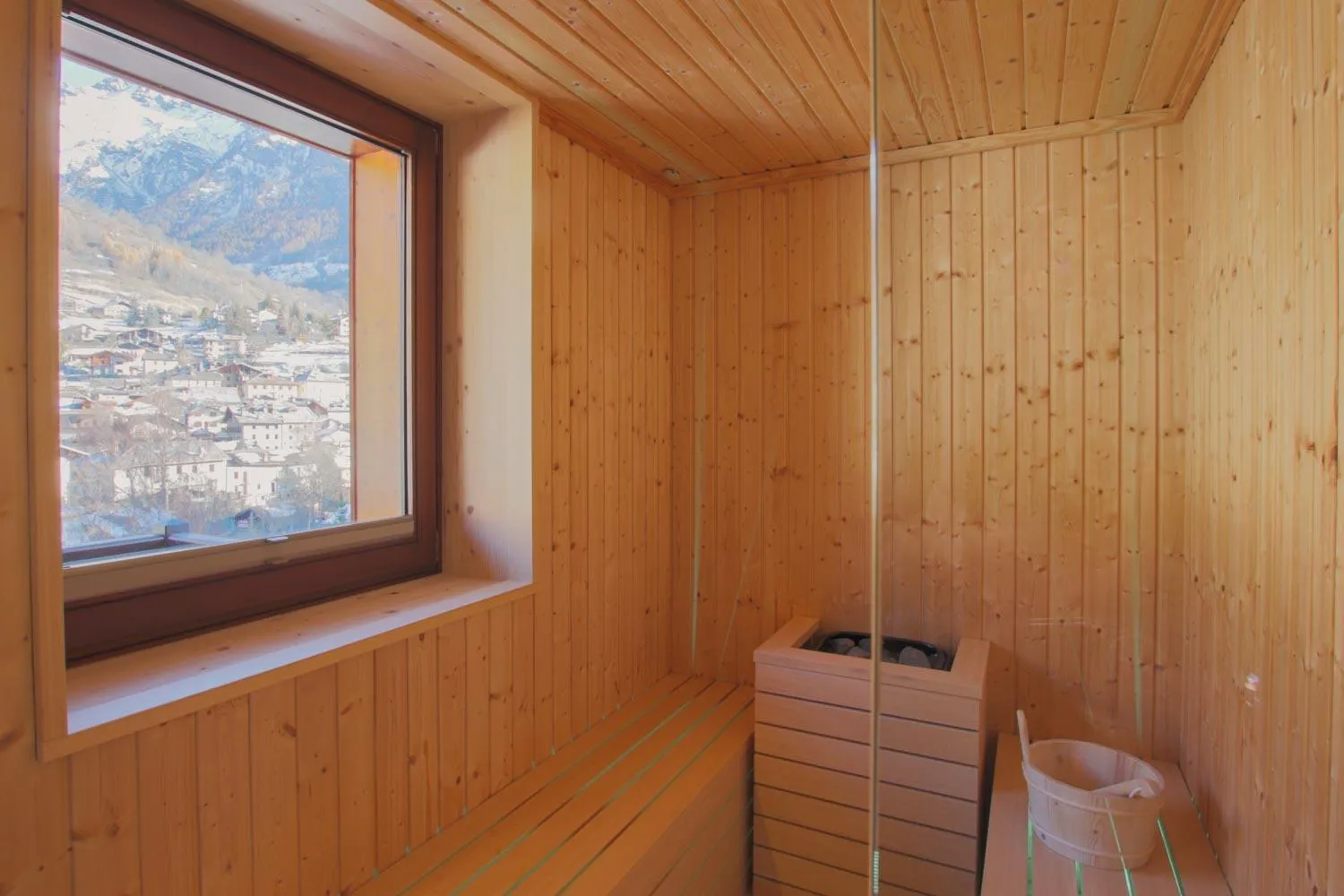 Sauna in Hotel Beau Sejour