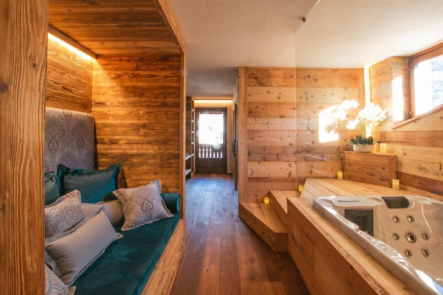 Sauna in Hotel Beau Sejour