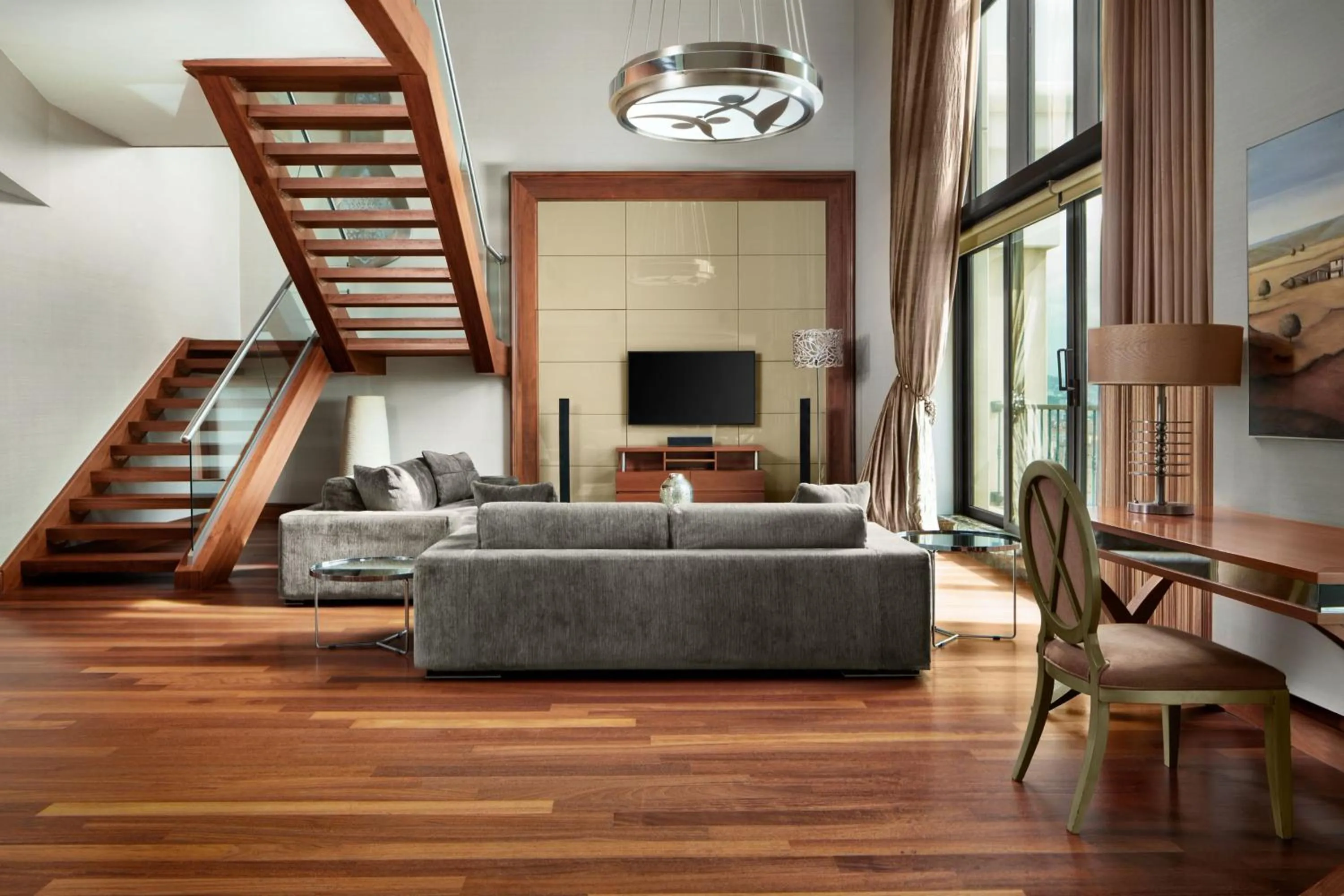 Living room in Istanbul Marriott Hotel Asia