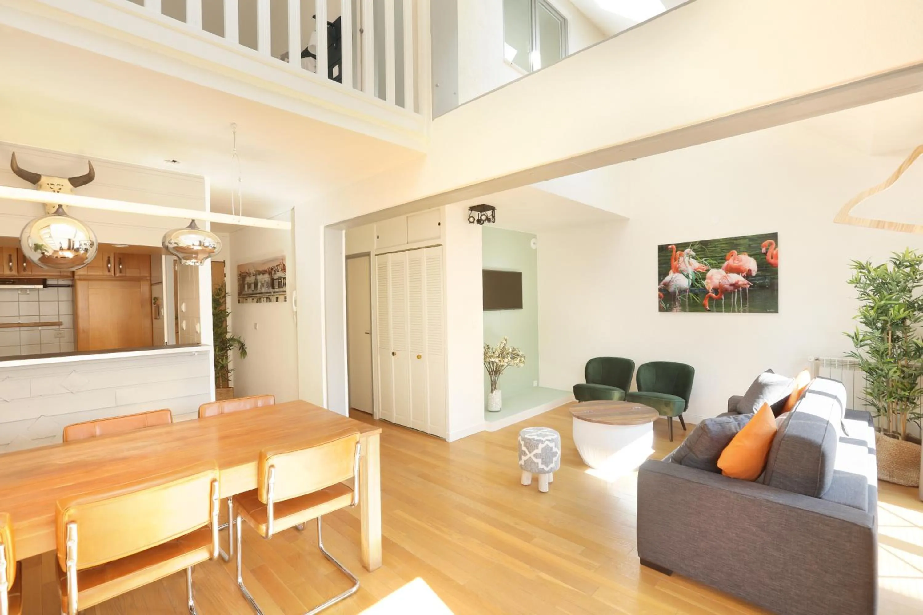 Living room in Les Lilas Serviced Apartments