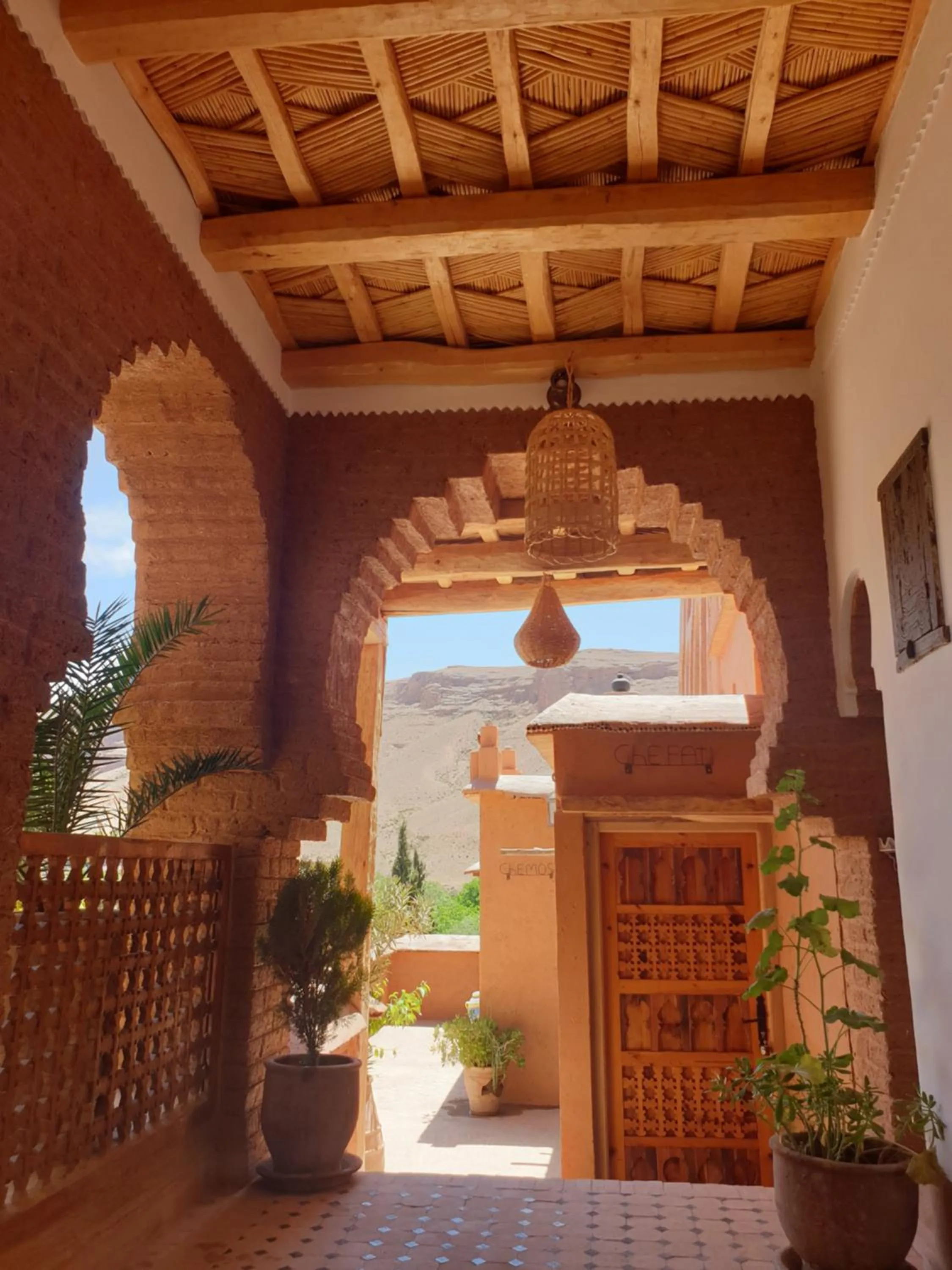 Patio in Dar Jnan Tiouira Dades