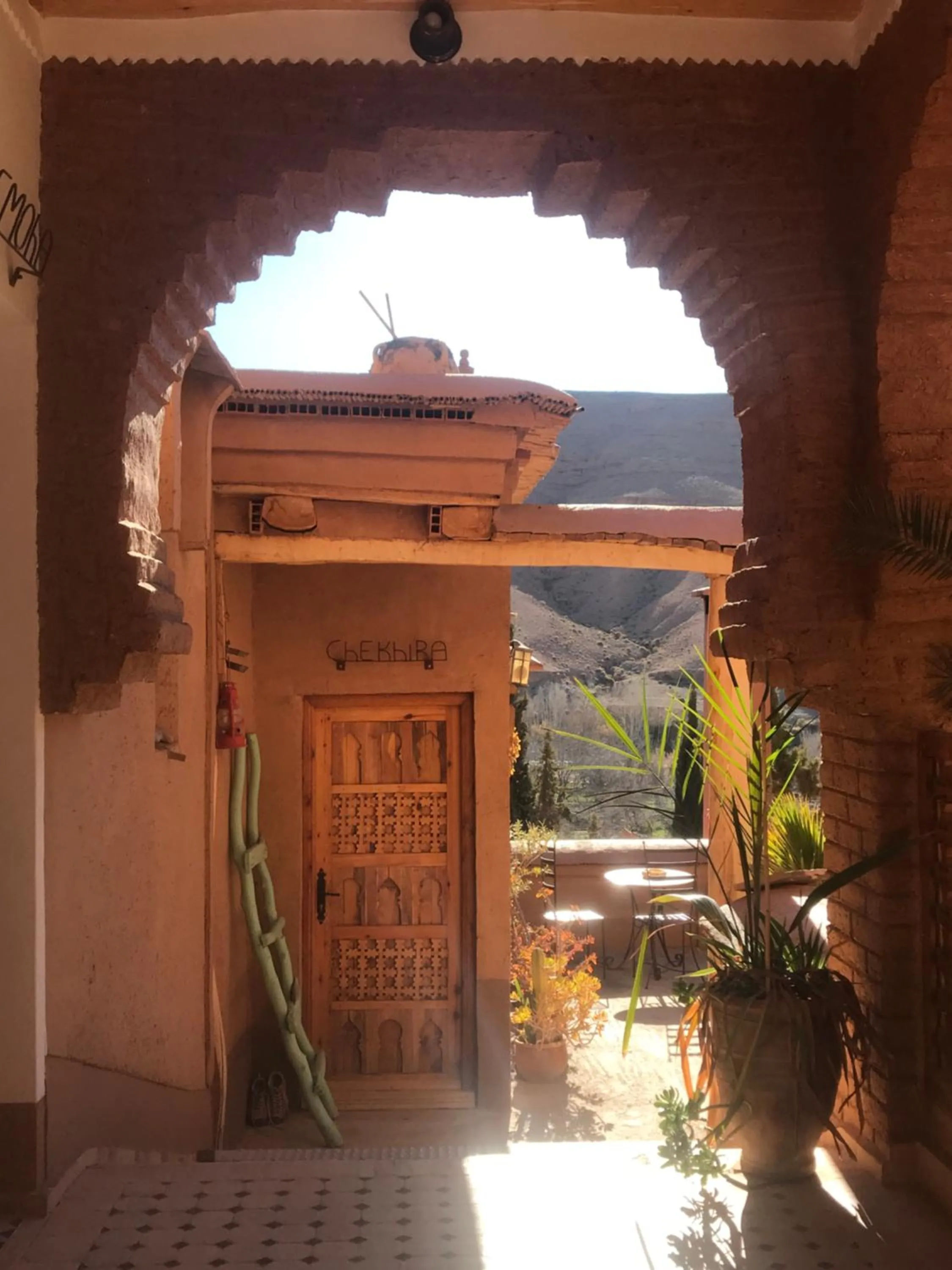 Patio in Dar Jnan Tiouira Dades