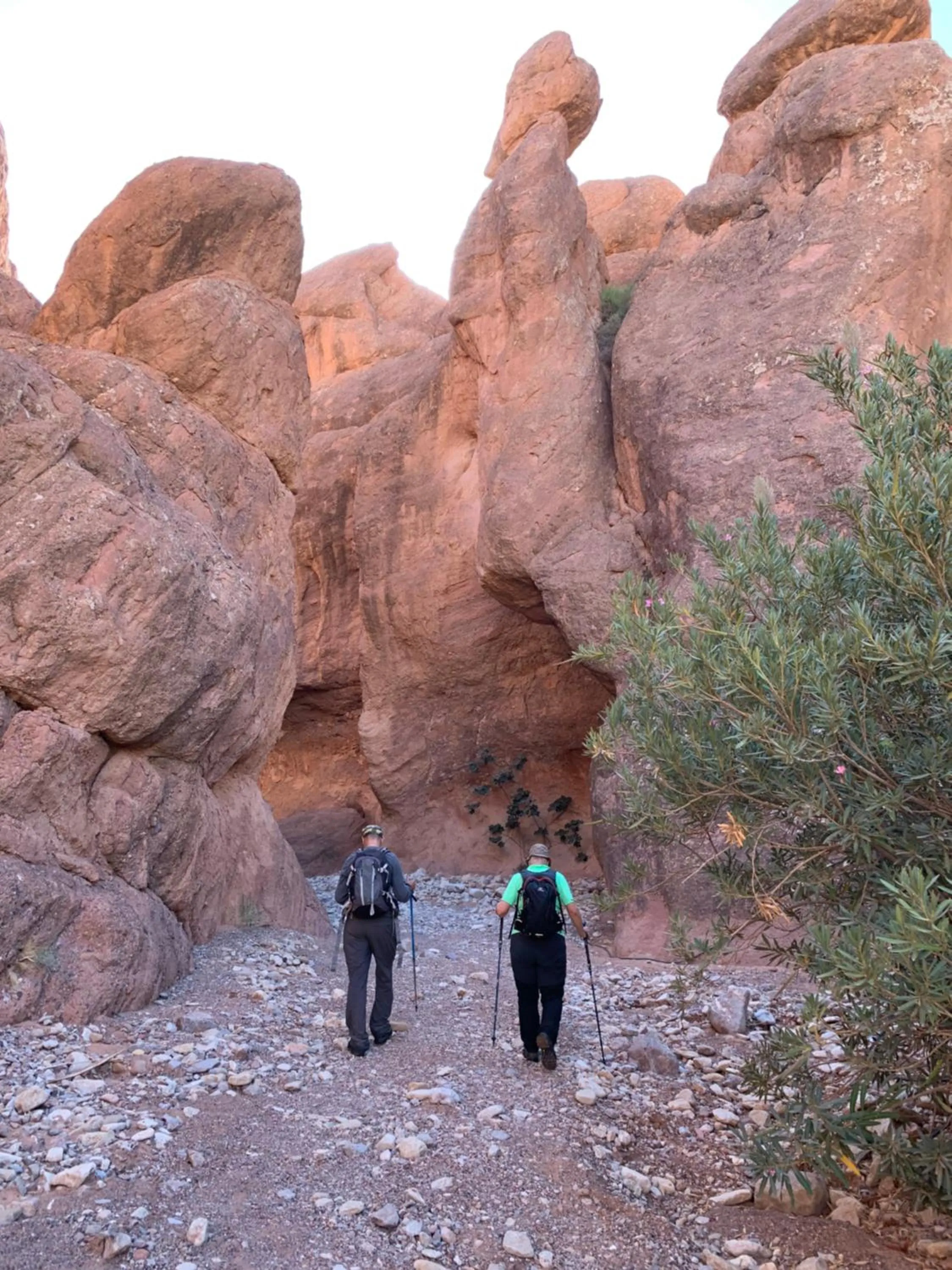 Natural landscape in Dar Jnan Tiouira Dades