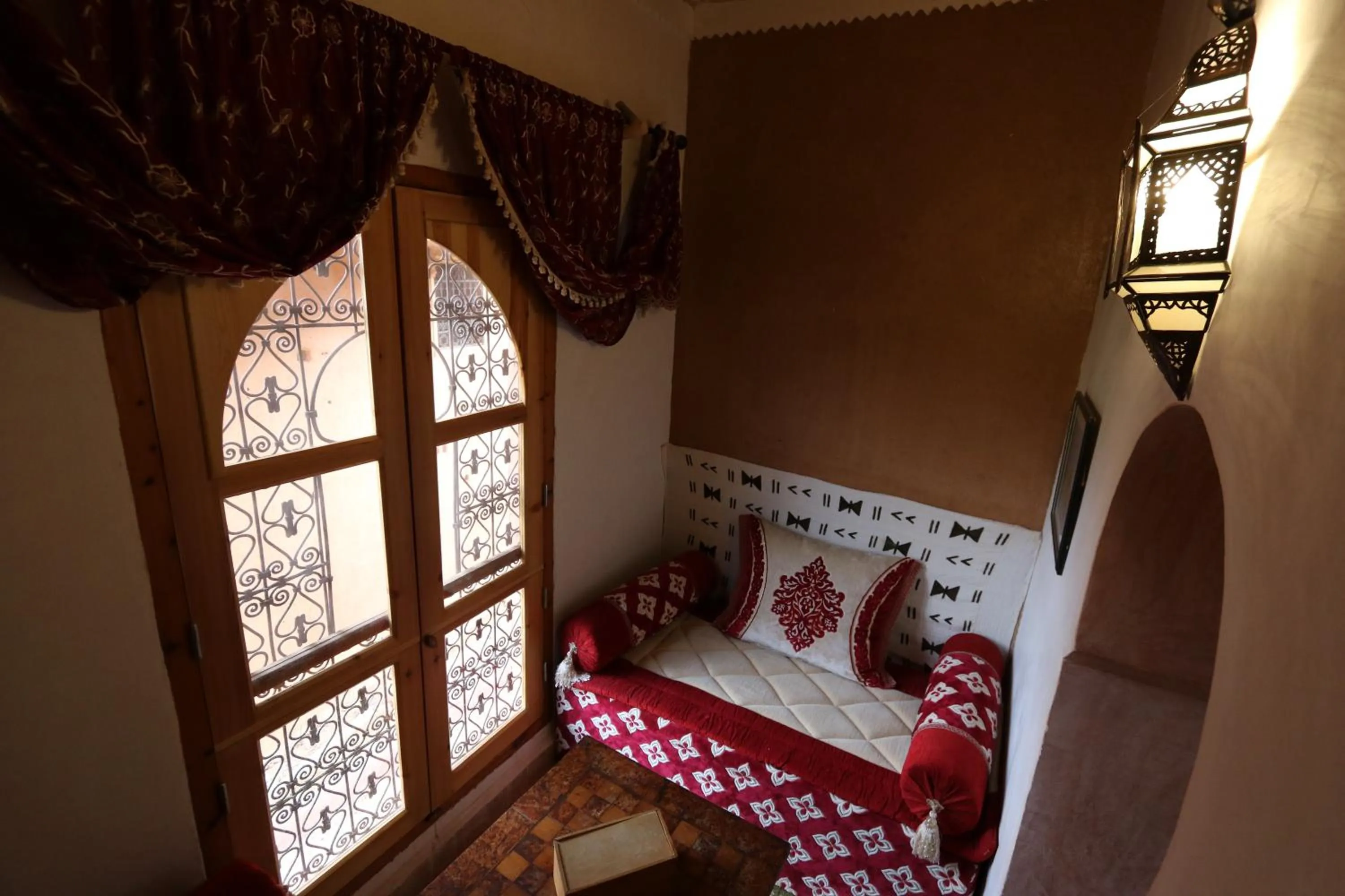 Seating area, Bed in Dar Jnan Tiouira Dades