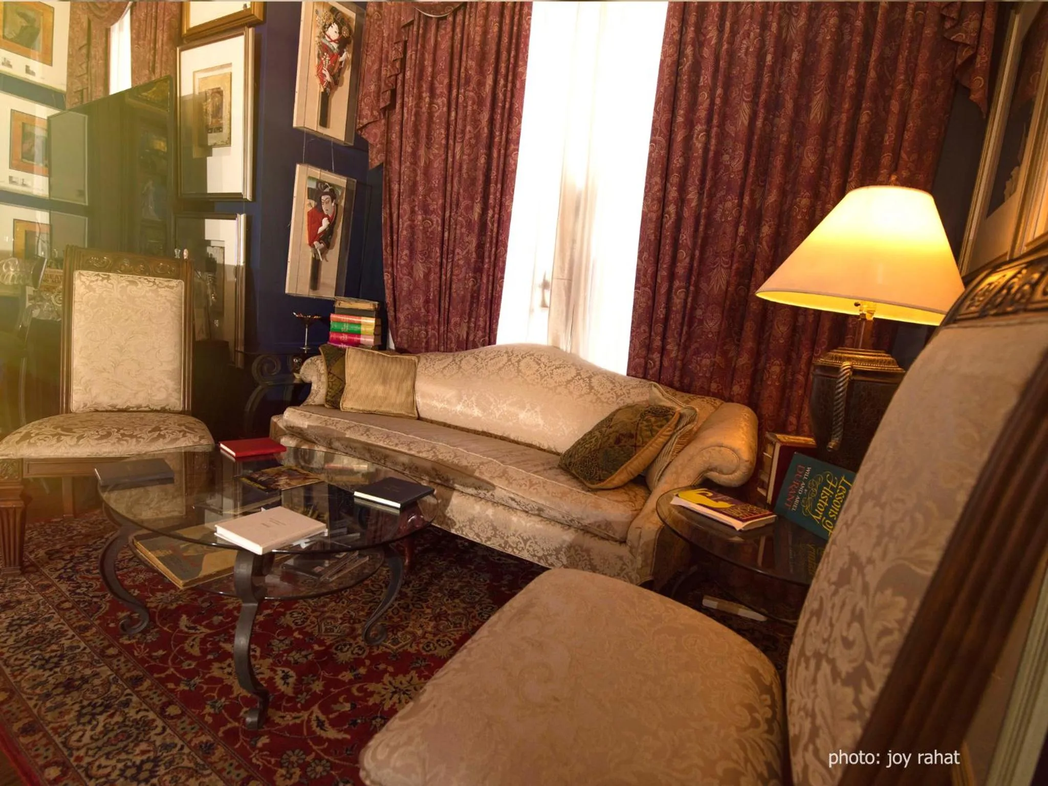 Decorative detail in The Mansion on O Street