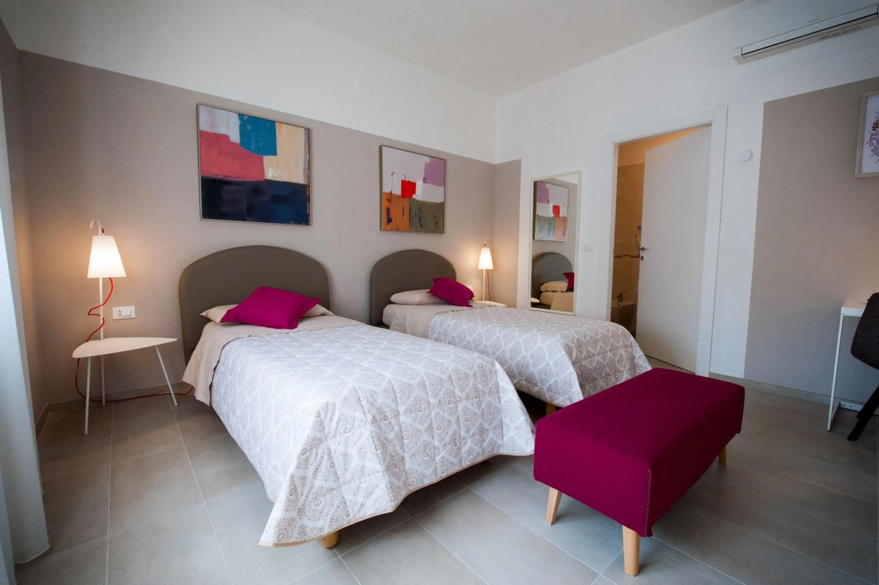 Bed in Daniela B&B Fiera