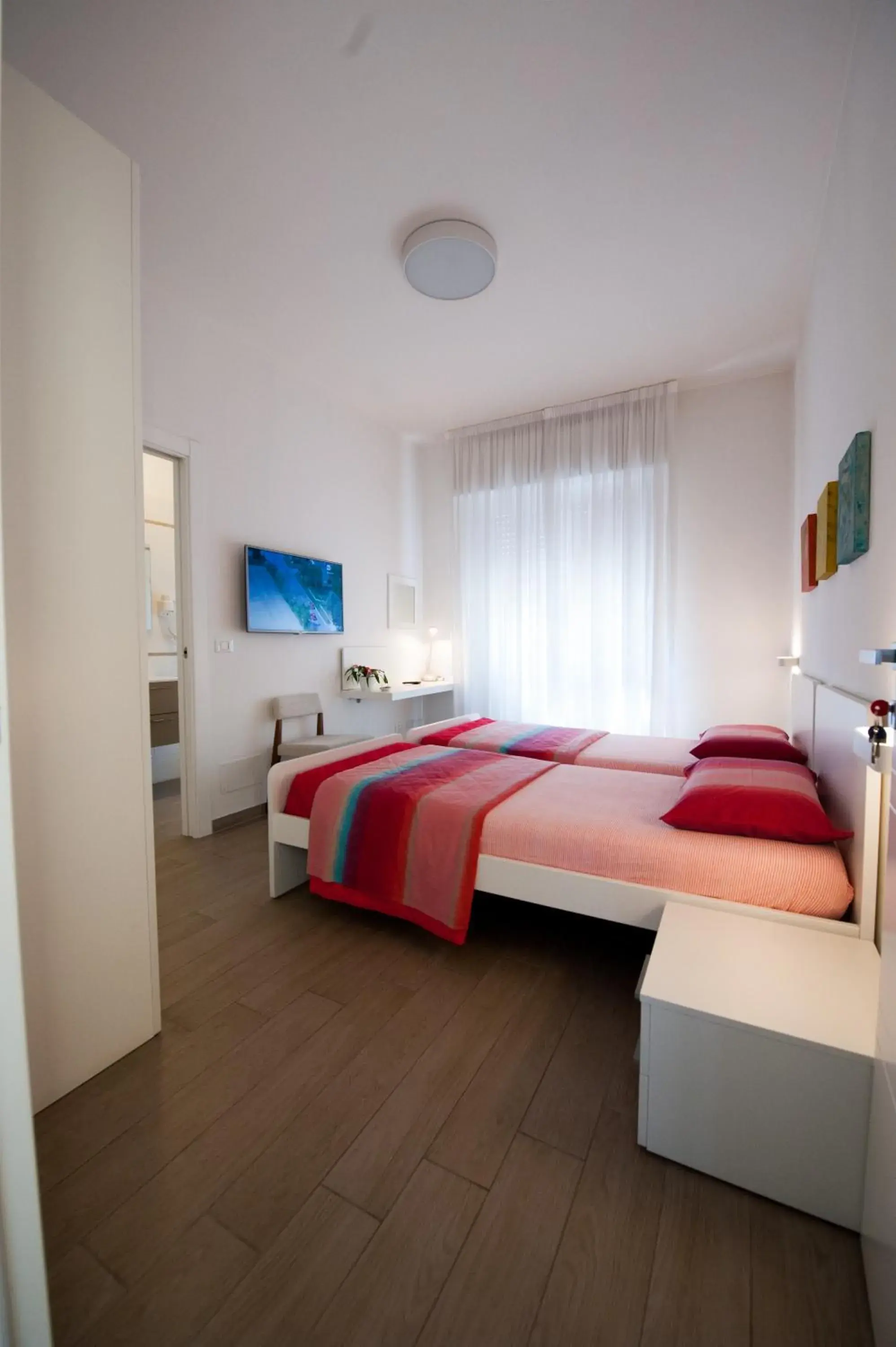 Twin Room with Private Bathroom in Daniela B&B Fiera Twin Room with Private Bathroom in Daniela B&B Fiera